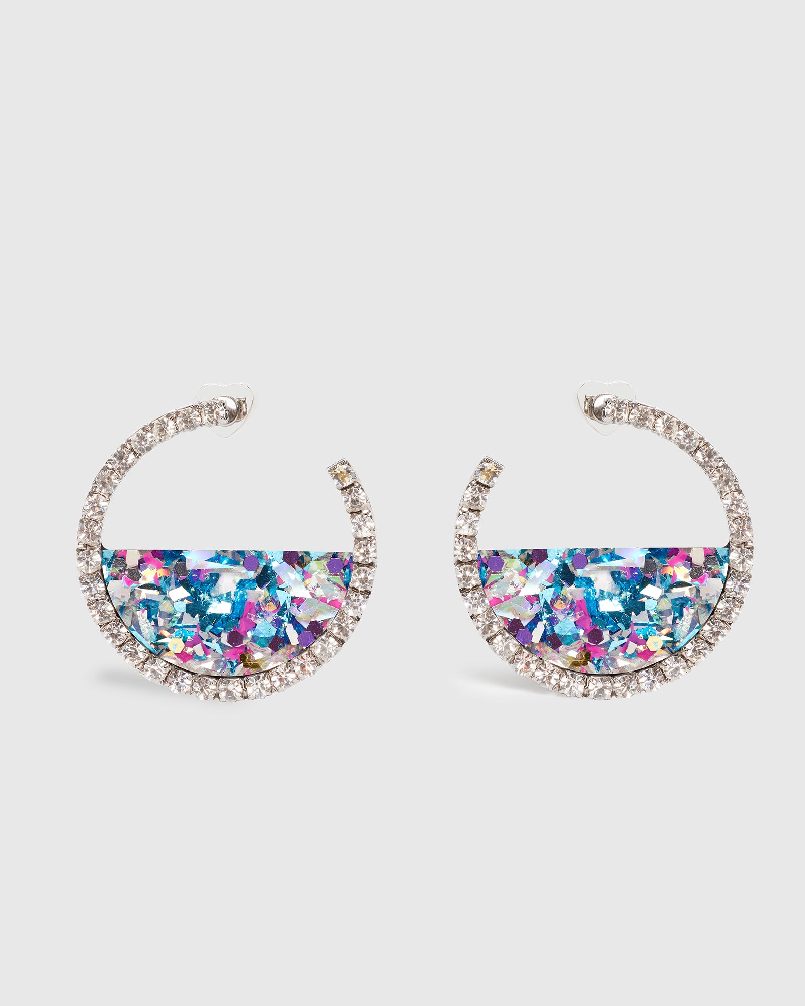 Rainbow Eternity Earrings