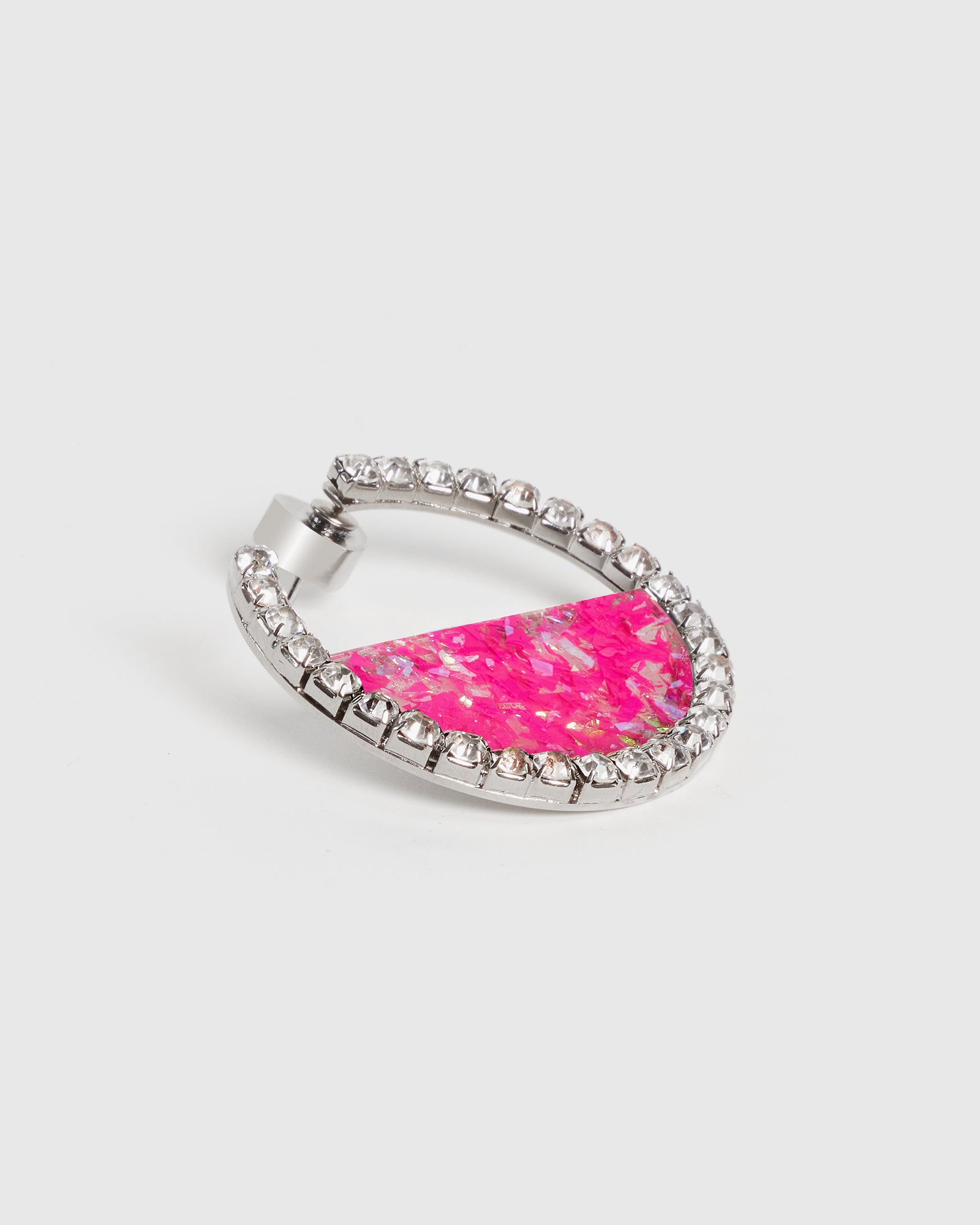 Neon Pink Eternity Earrings