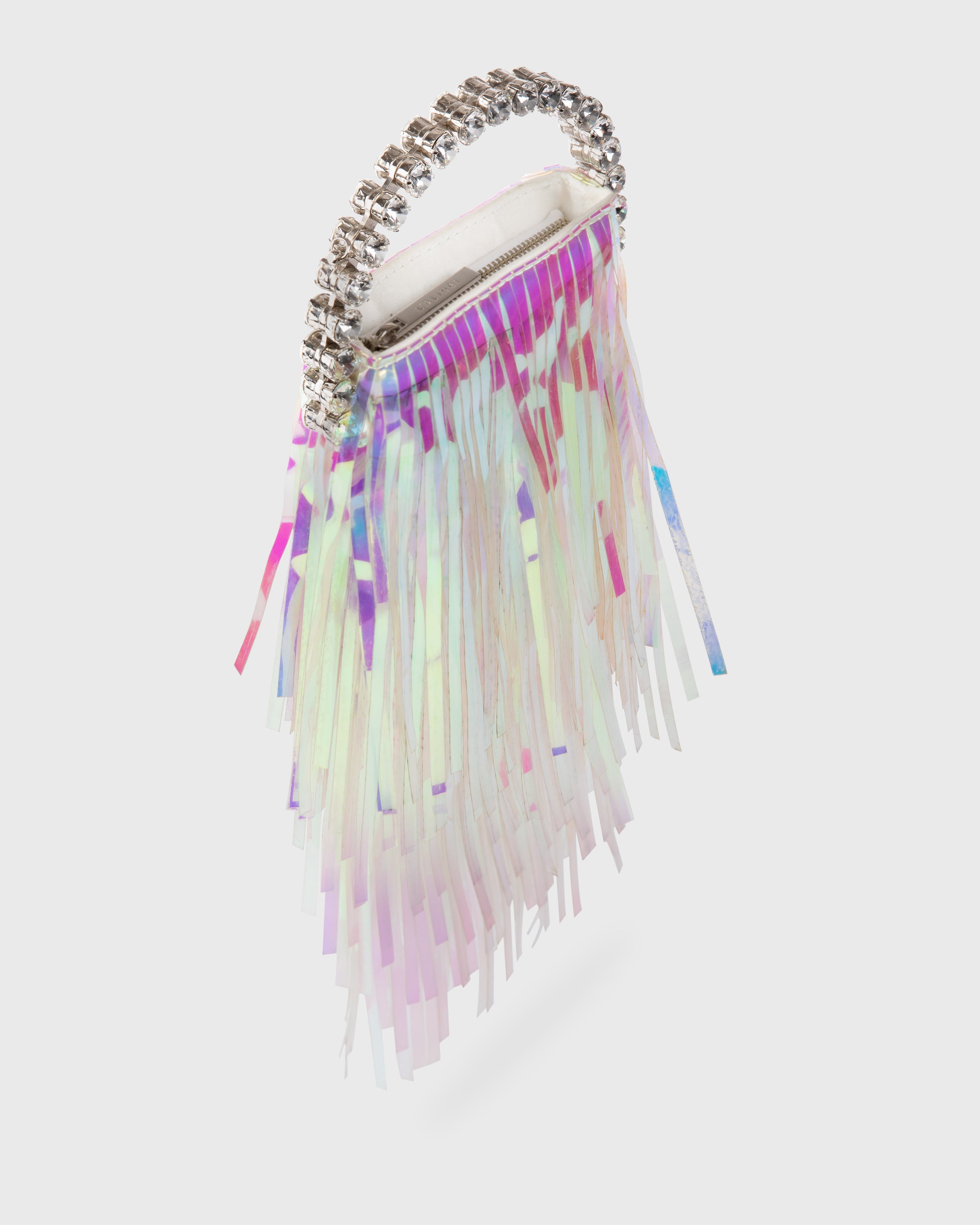 Iridescent Micro Fringe Eternity