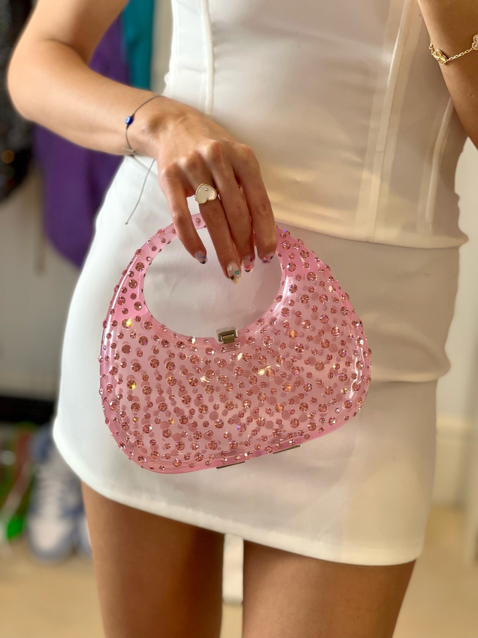 Pink Meleni Bag