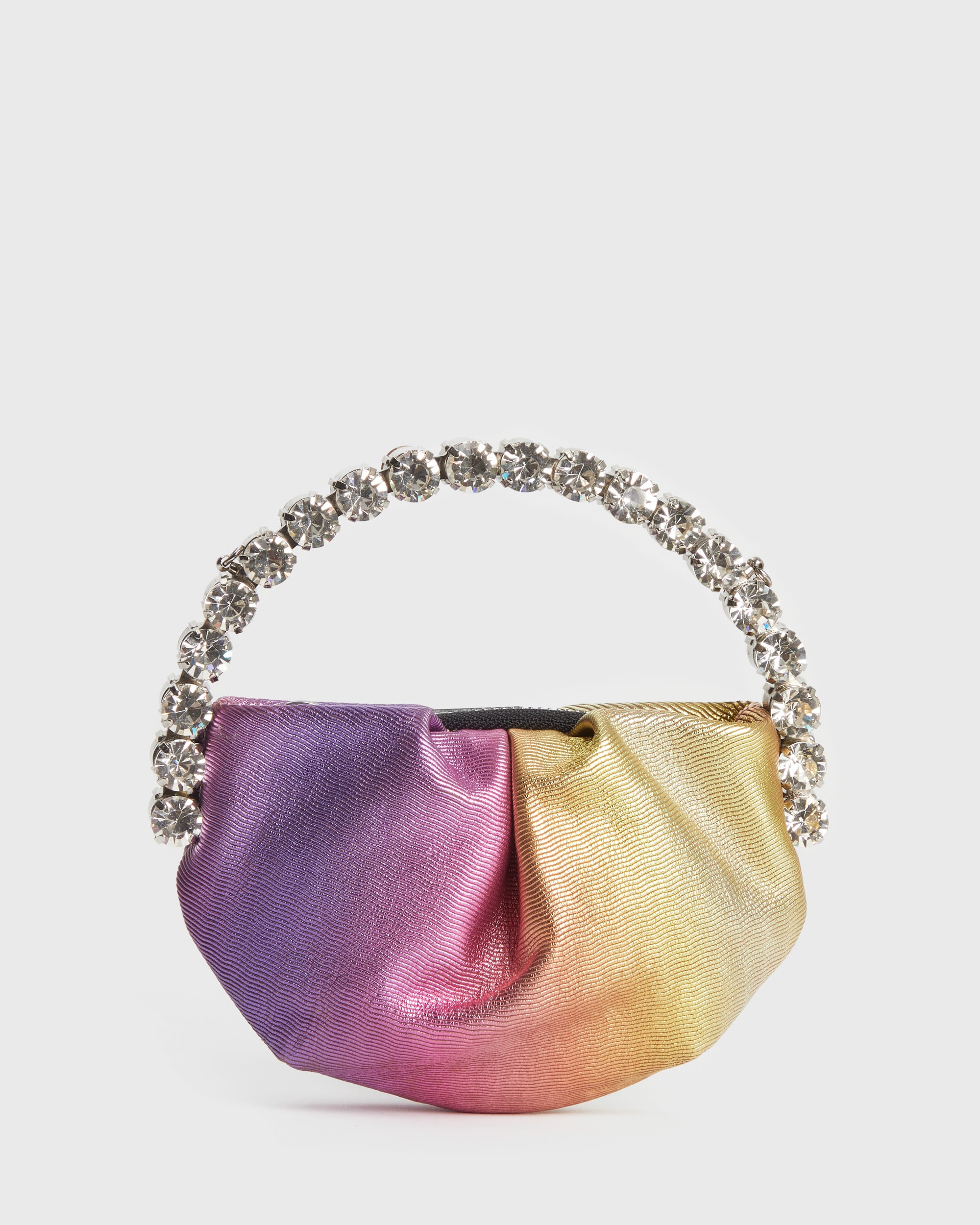 Rainbow Micro Eternity Clutch