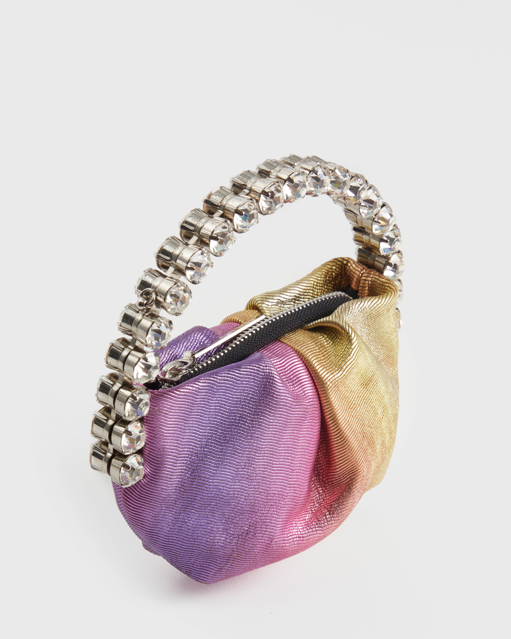 Rainbow Micro Eternity Clutch