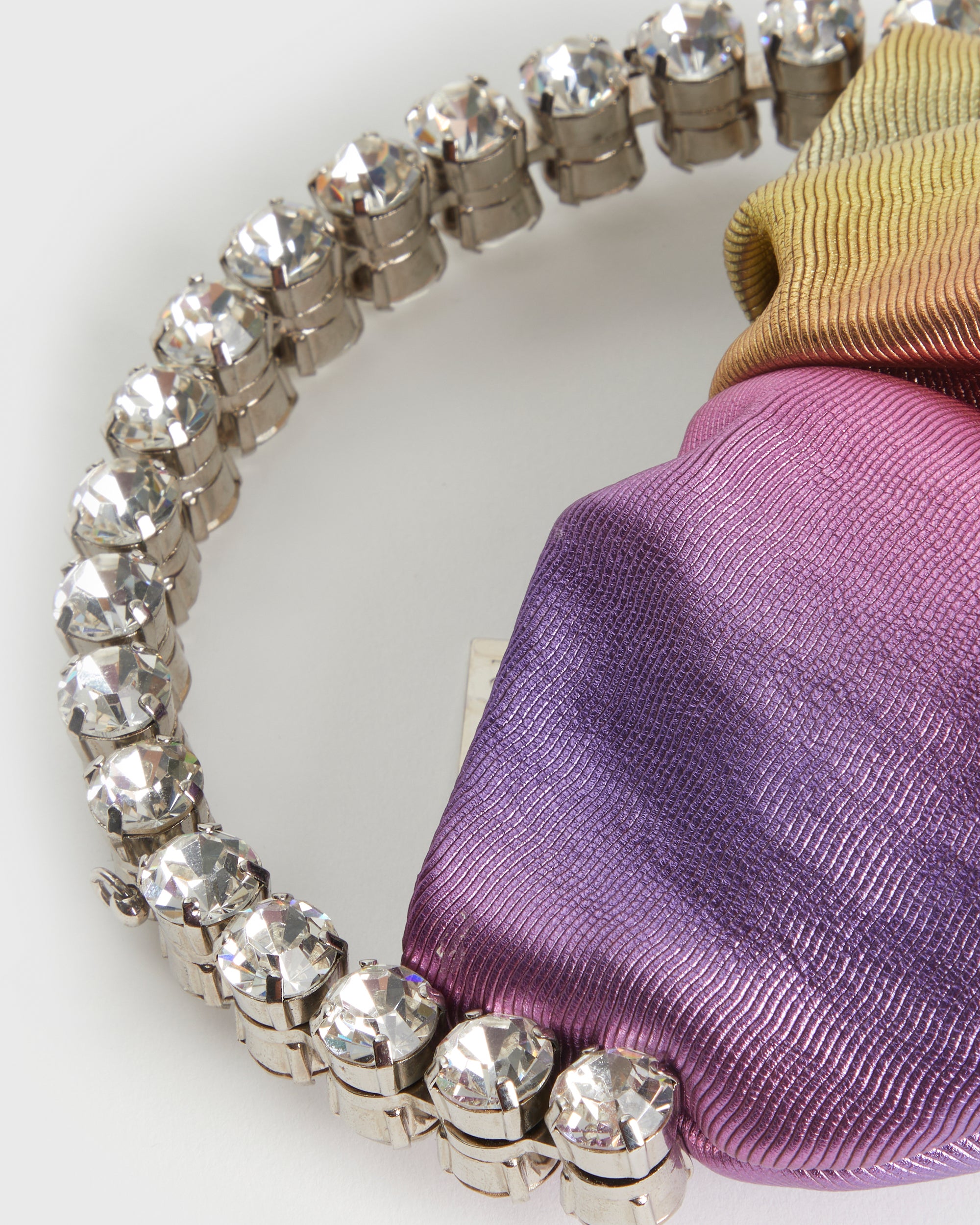 Rainbow Micro Eternity Clutch
