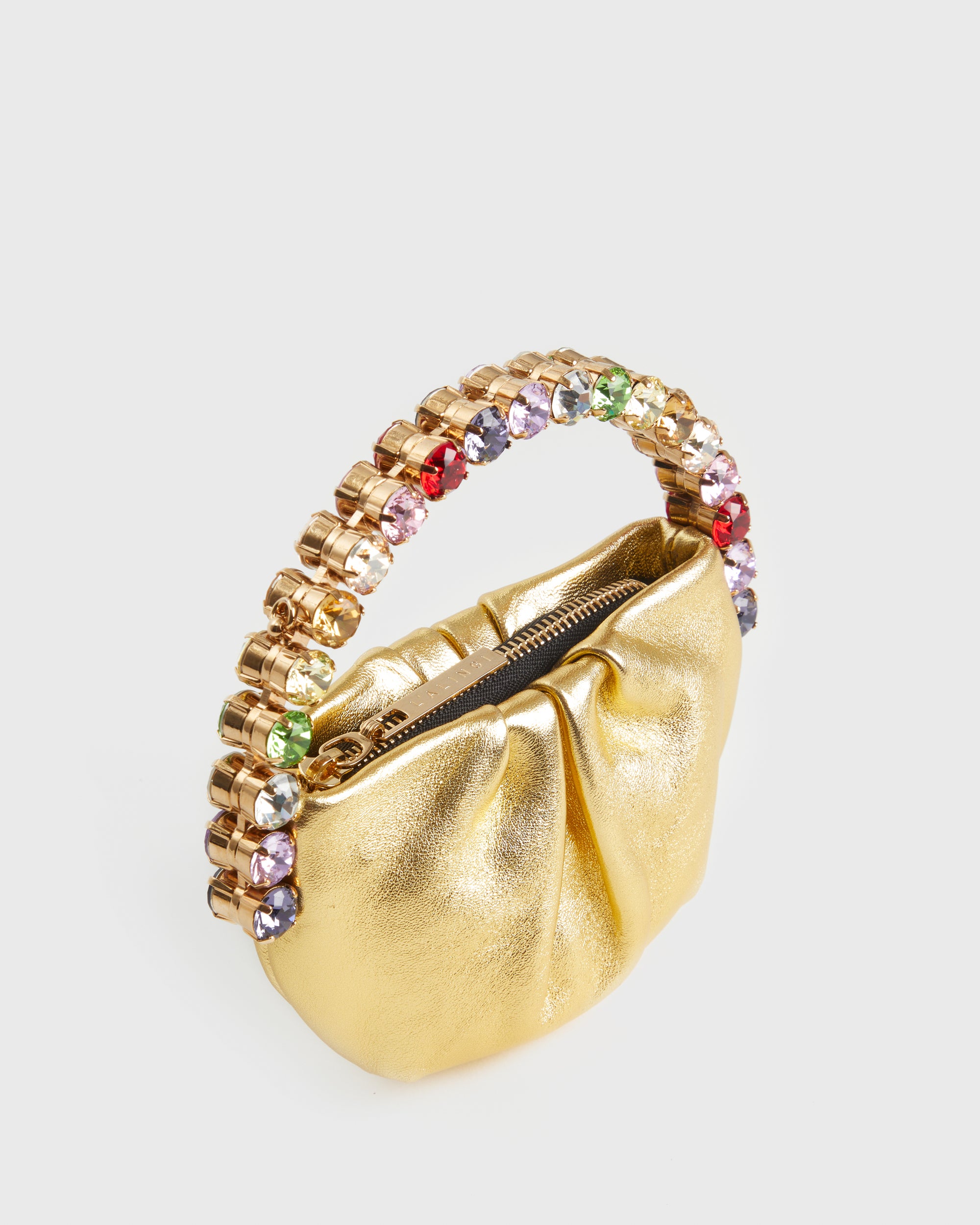 Gold Rainbow Micro Eternity Clutch