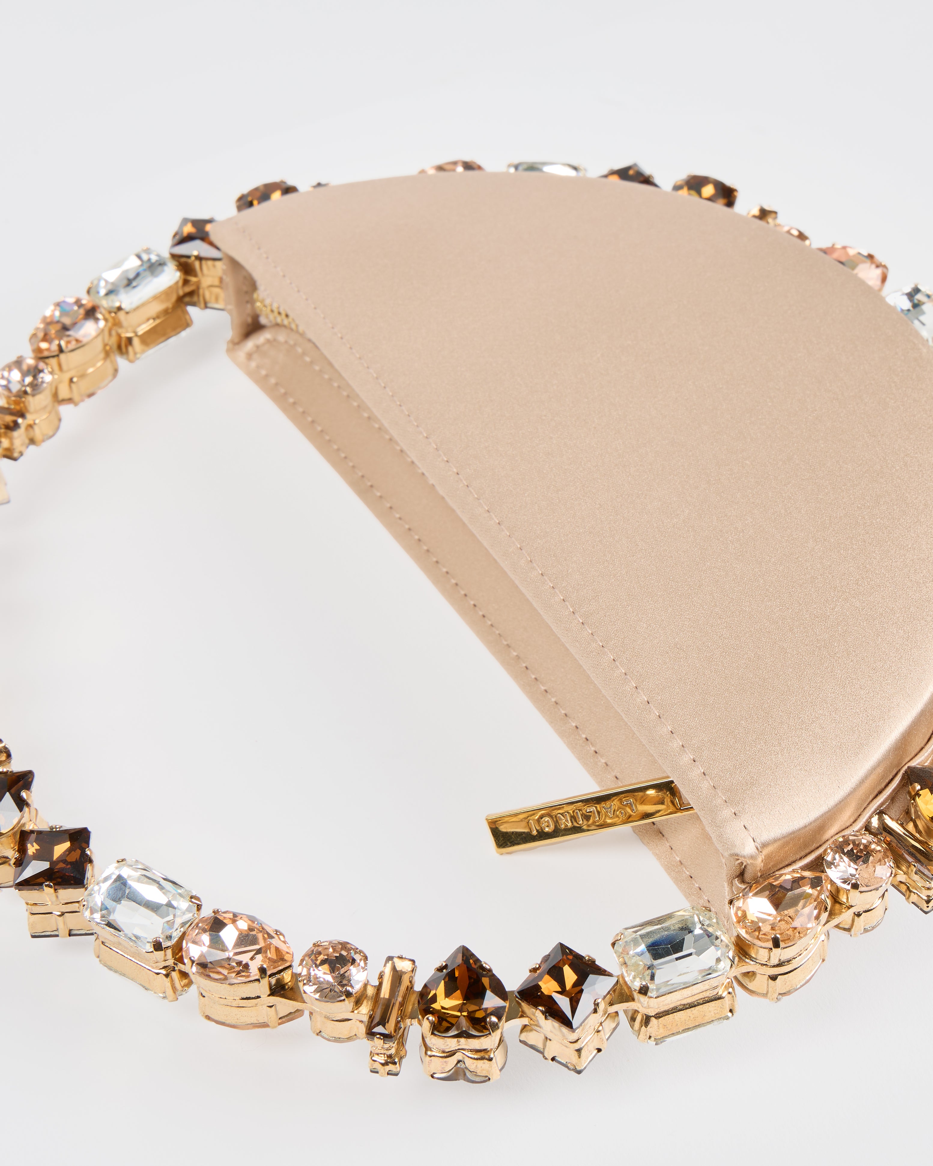 Champagne Taliya Eternity Clutch