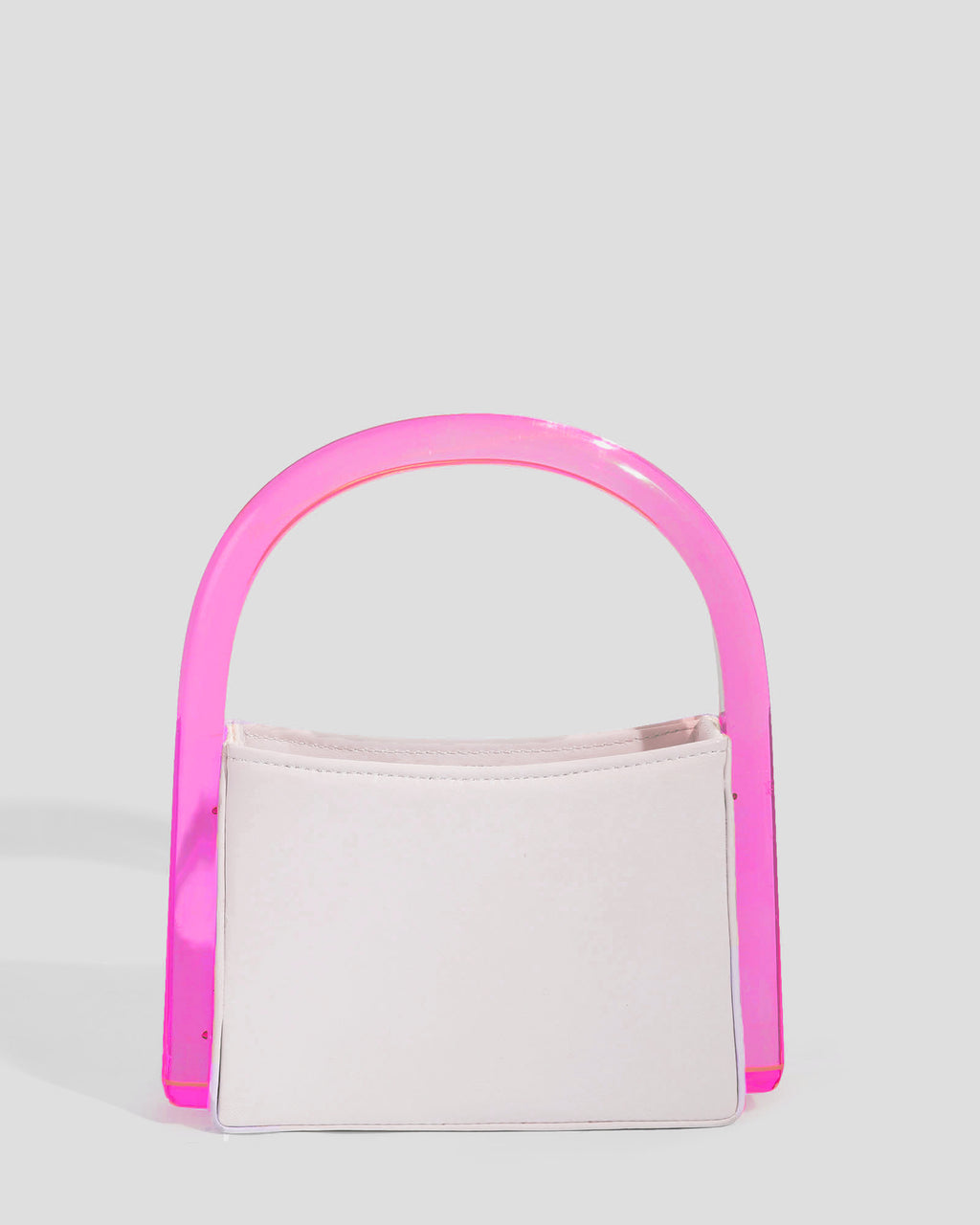 Neon Pink Handle Me Luxury Designer Bag L ALINGI L alingi London