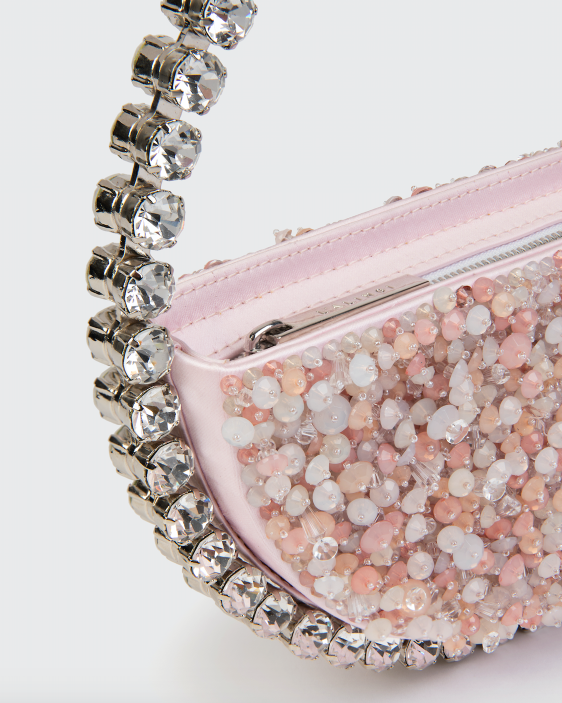 Plush Beaded Eternity Clutch