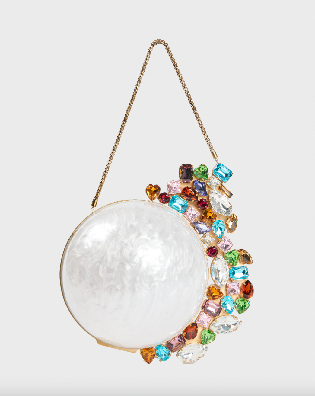 Rainbow Pearl Clutch