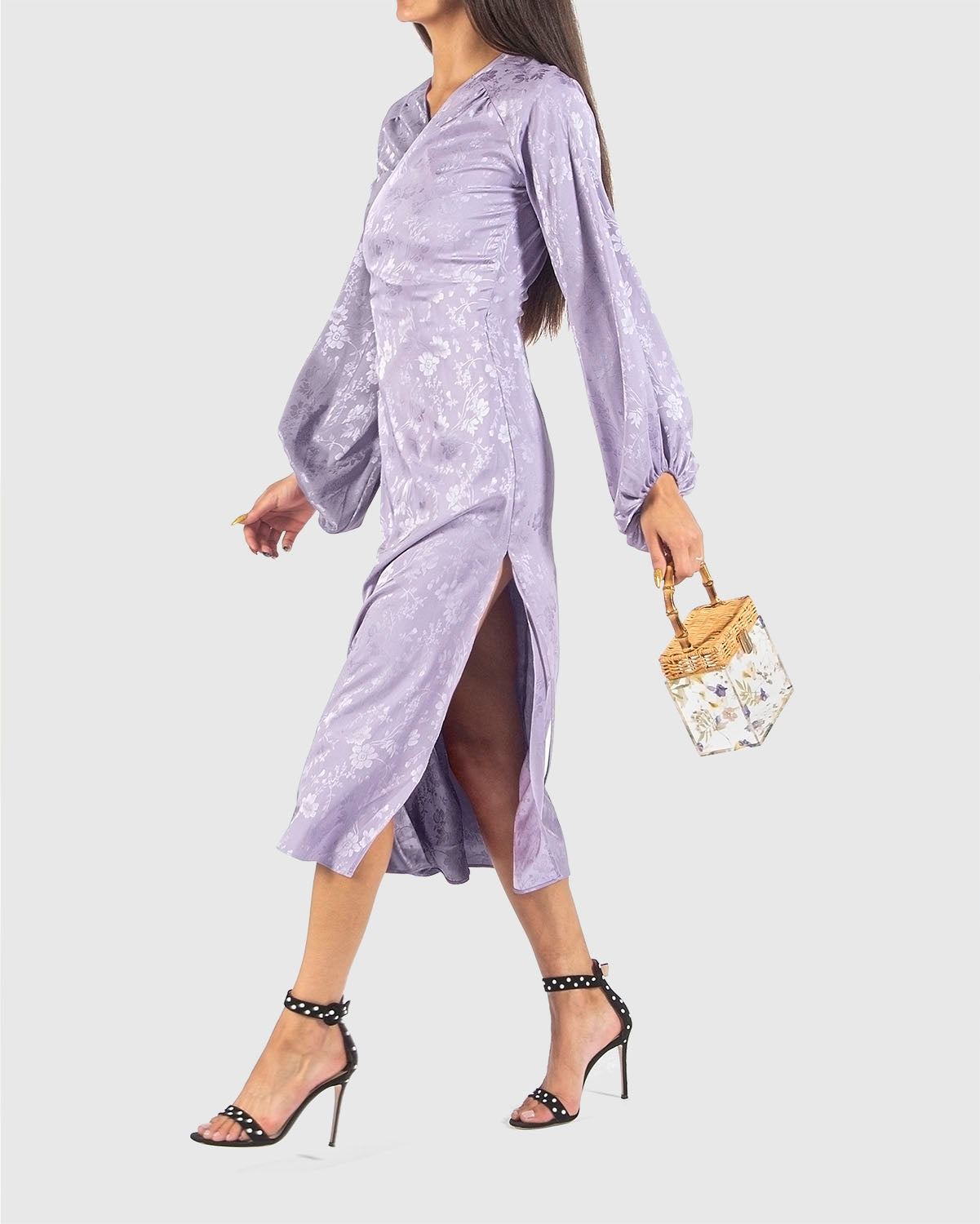 L'alingi London Bamboo Flowers Luxury Bag