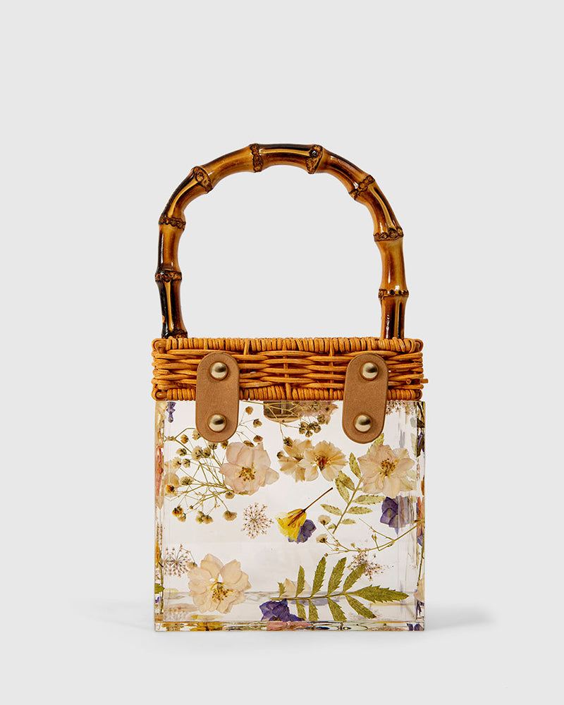 L'alingi London Bamboo Flowers Luxury Bag