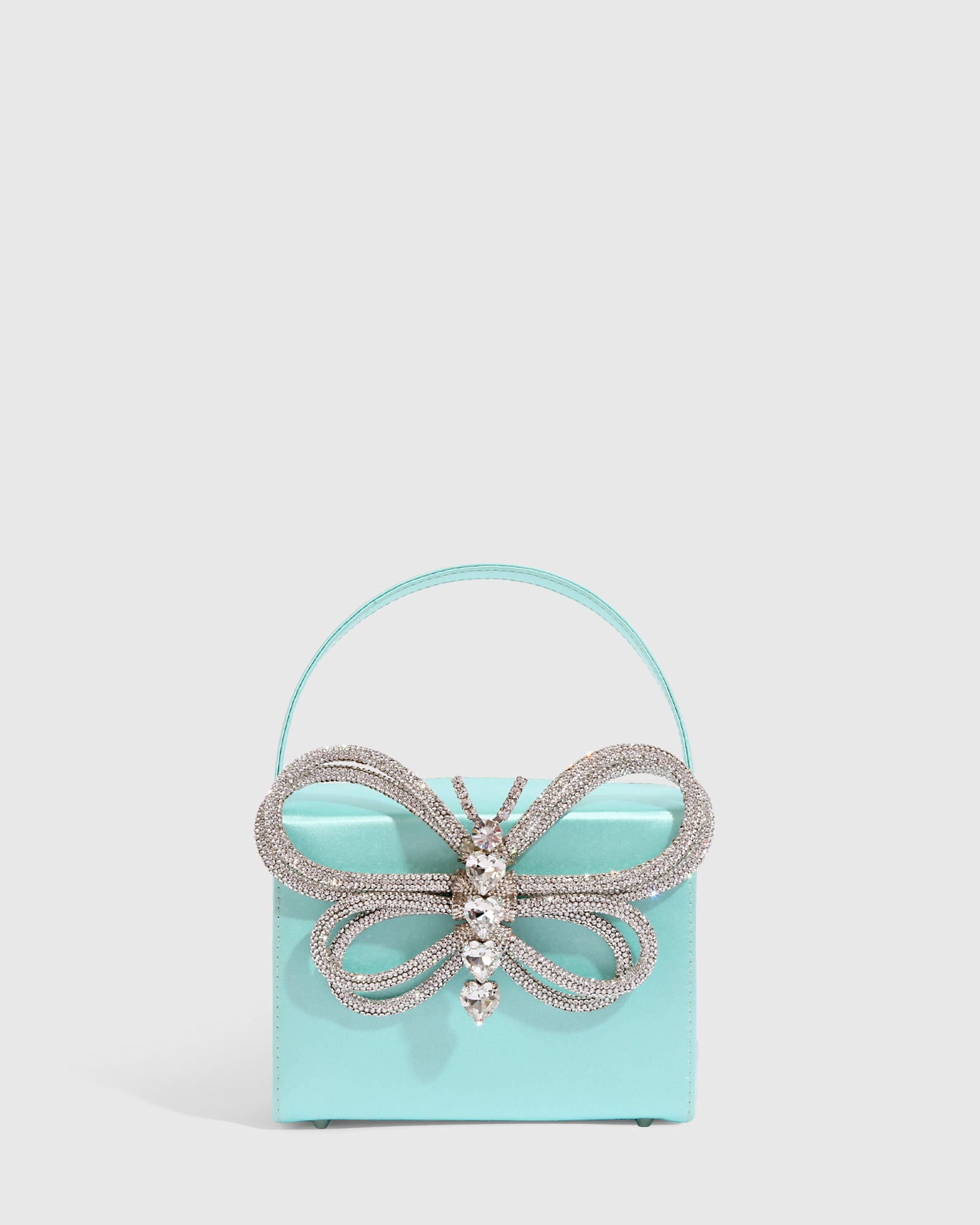Aqua Ella Box Bag