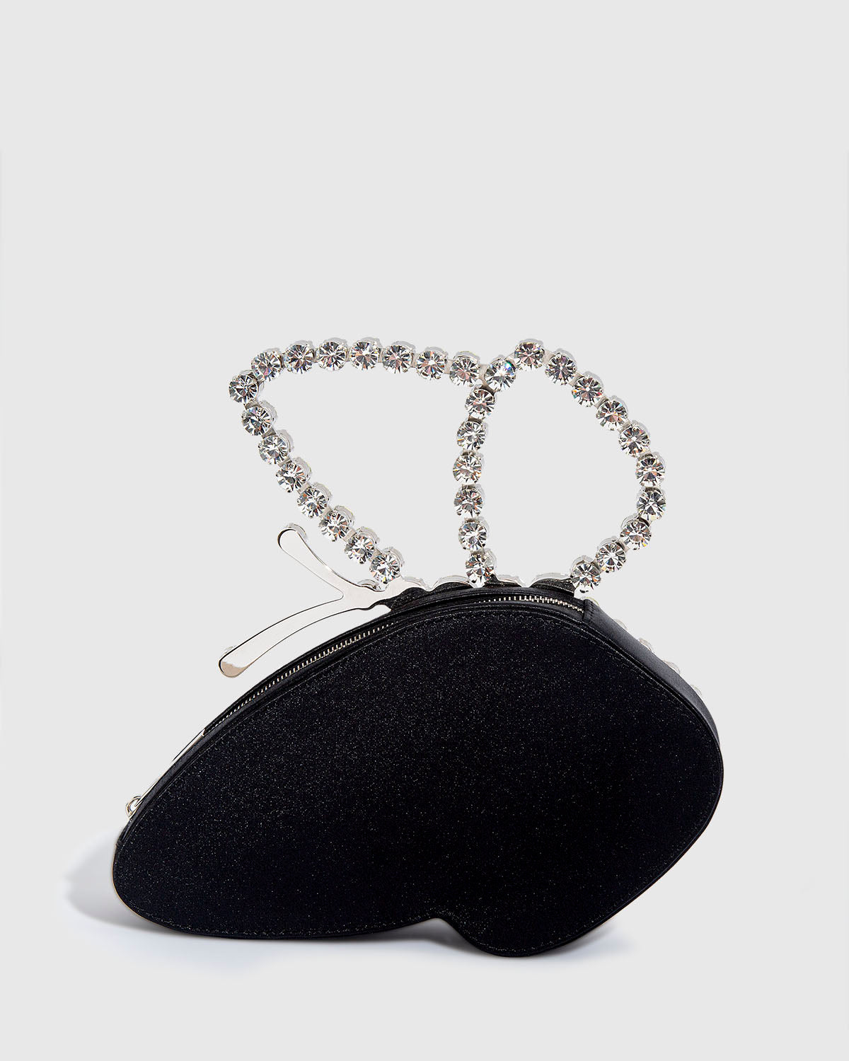 L'alingi London Black Butterfly Luxury Clutch