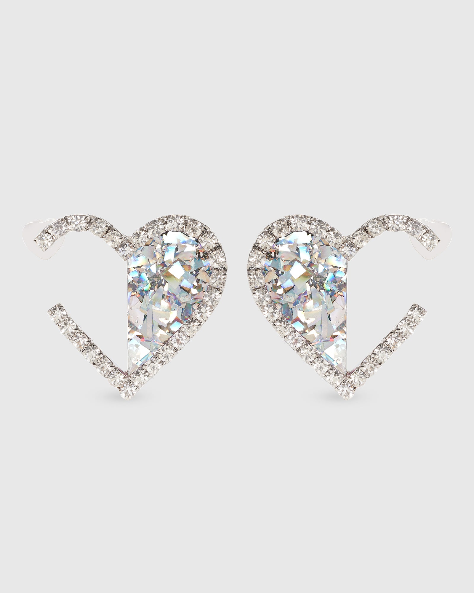 Hologram Love Earrings