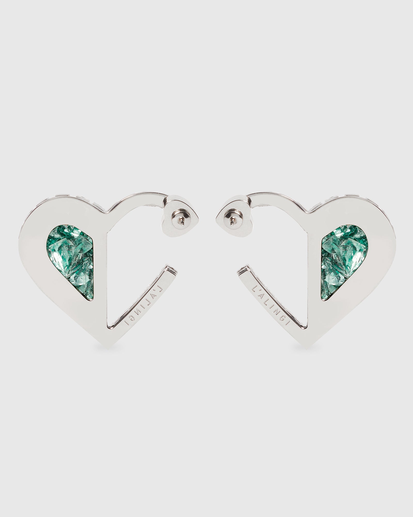 Mint Love Earrings