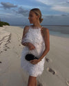 Laura Wills with BLACK LOVE CLUTCH