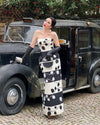 Leckie Roberts with BLACK ETERNITY CLUTCH