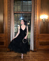 Leckie Roberts with BLACK ETERNITY CLUTCH