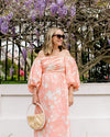 Grace Atwood with JUMBO PEARL BAG