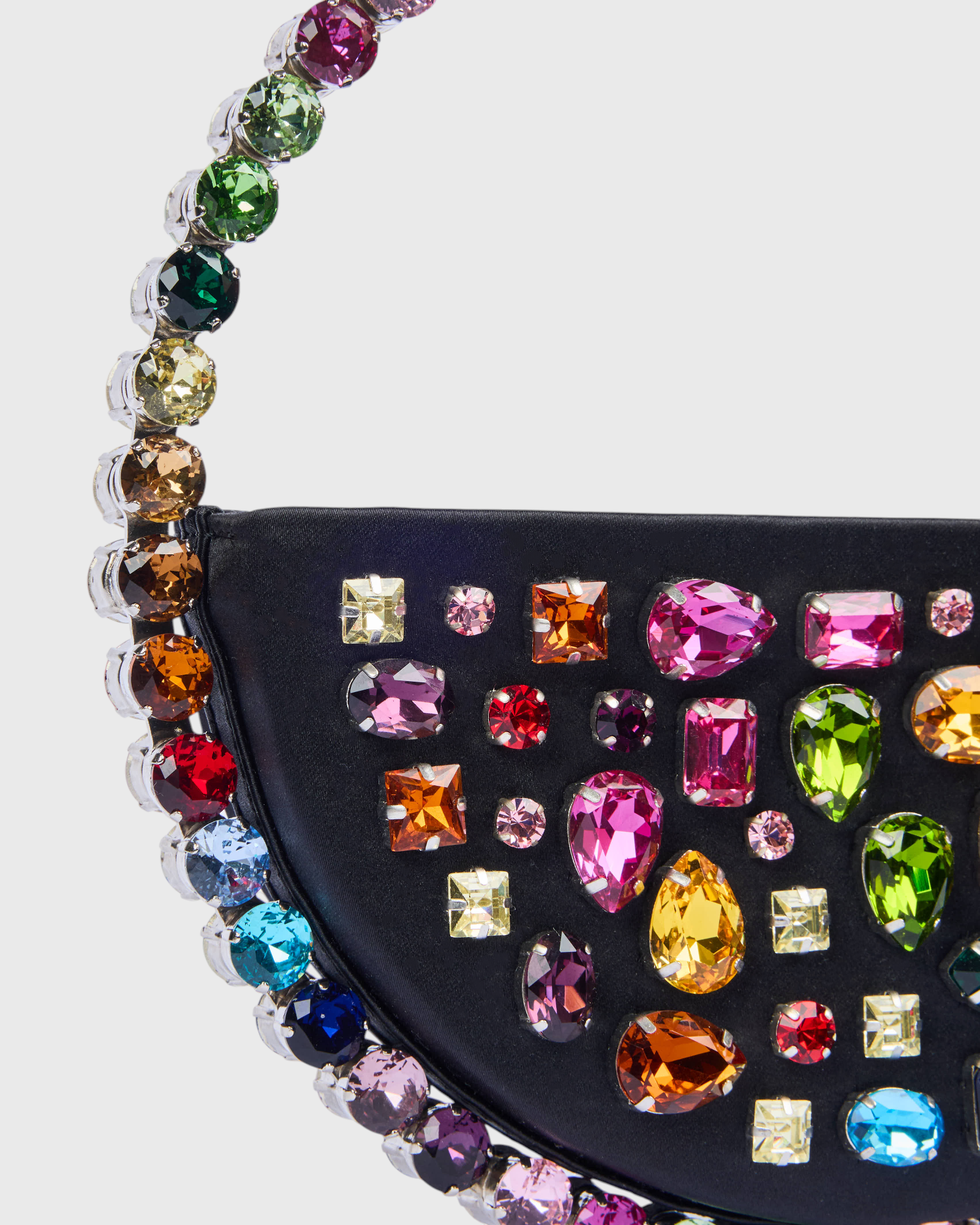 Rainbow Stones Eternity Clutch