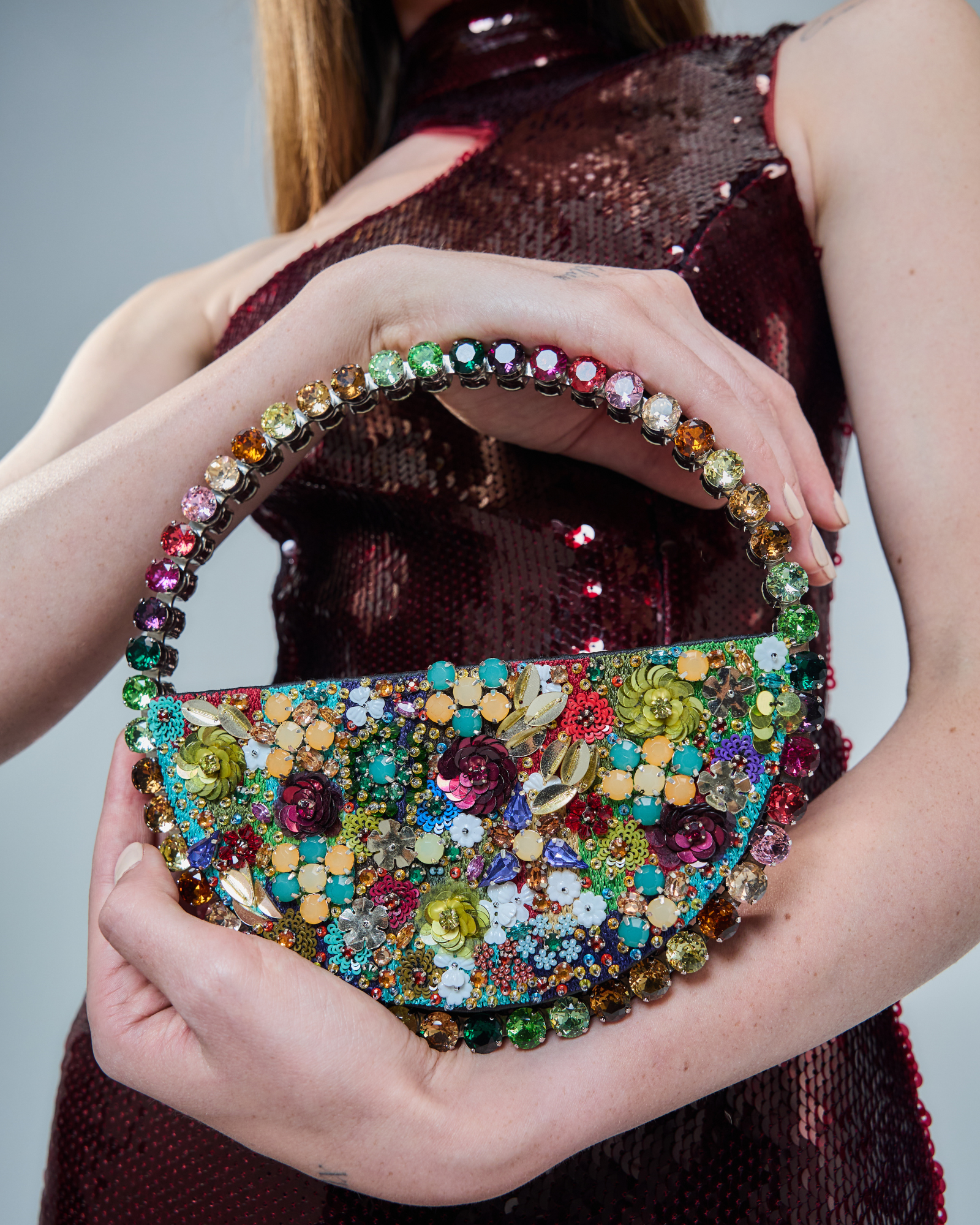 Rainbow Garden Eternity Clutch