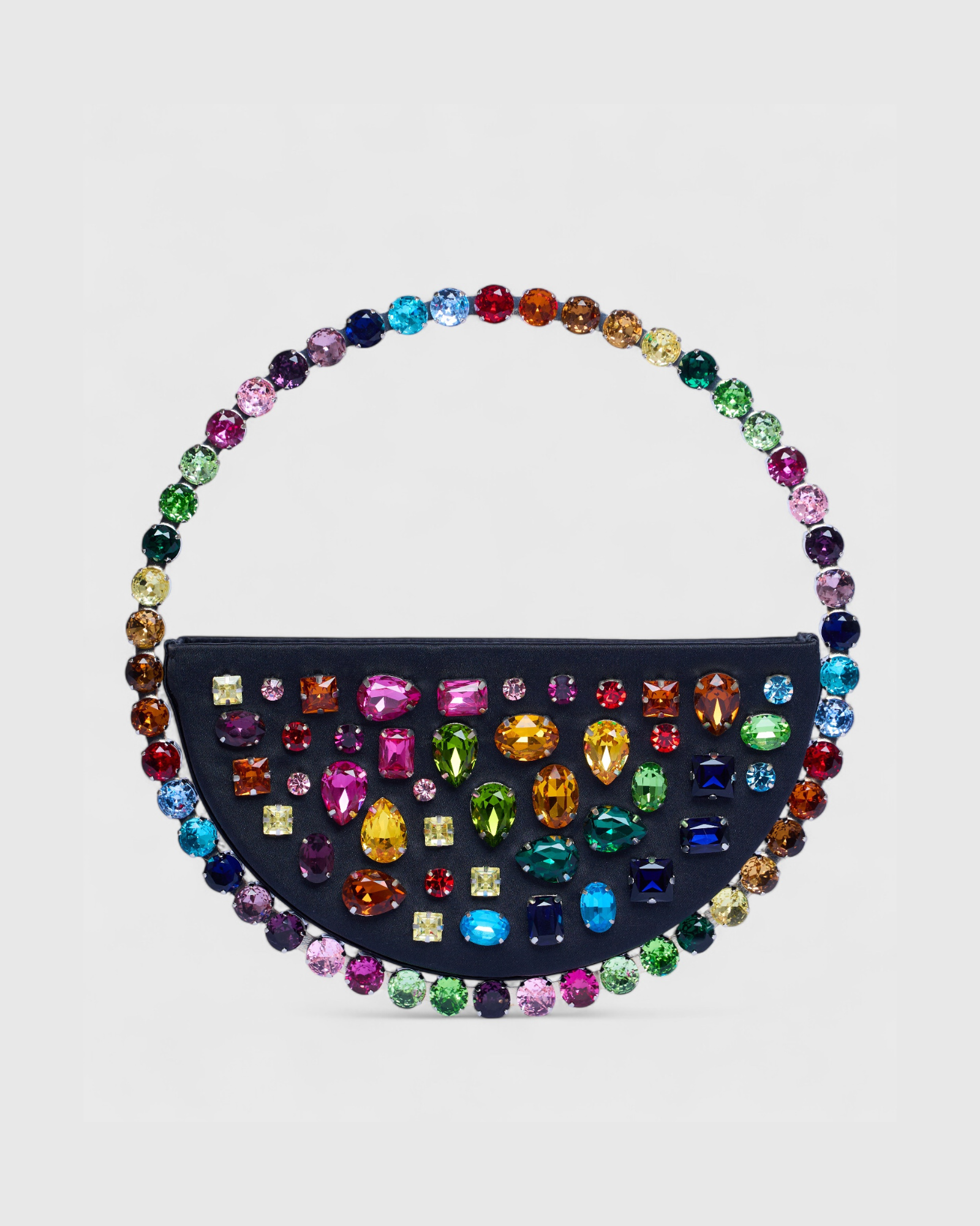 Rainbow Stones Eternity Clutch