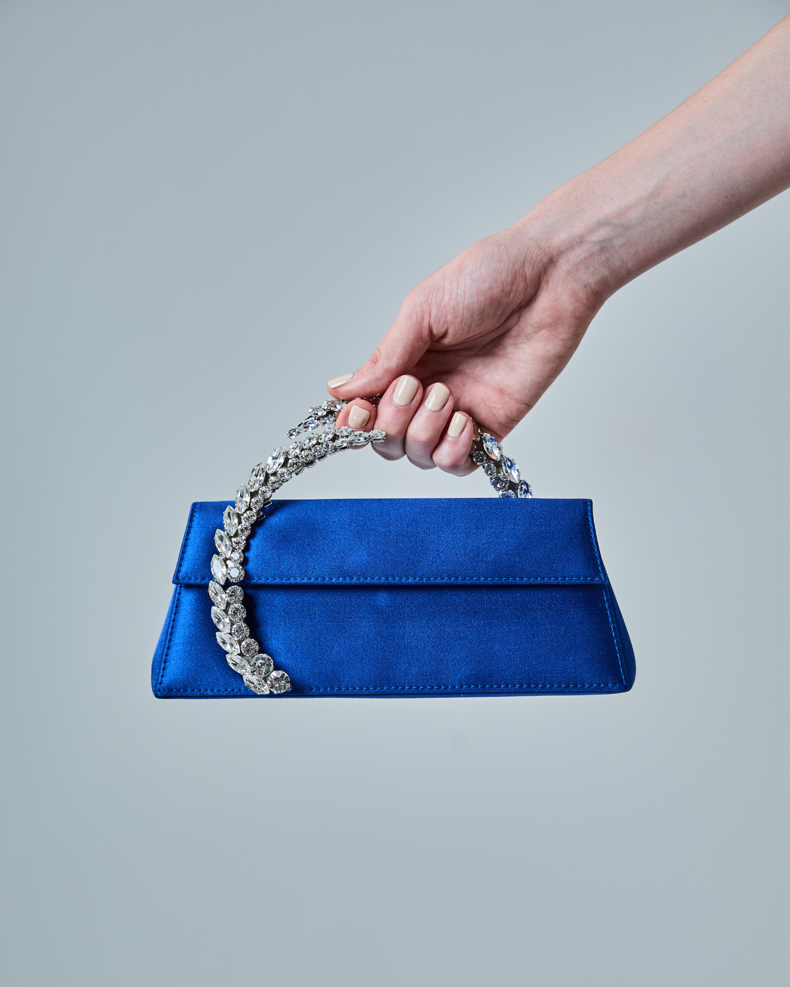 Electric Blue Karma Clutch