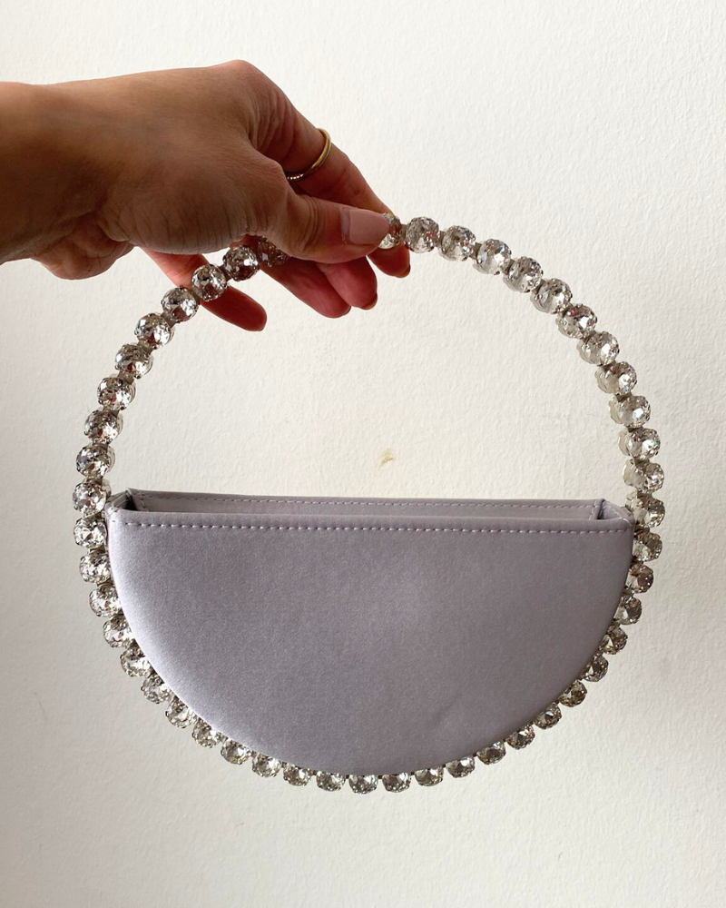 Silver Eternity Clutch