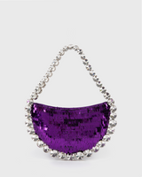 Purple Sequins Flexible Eternity
