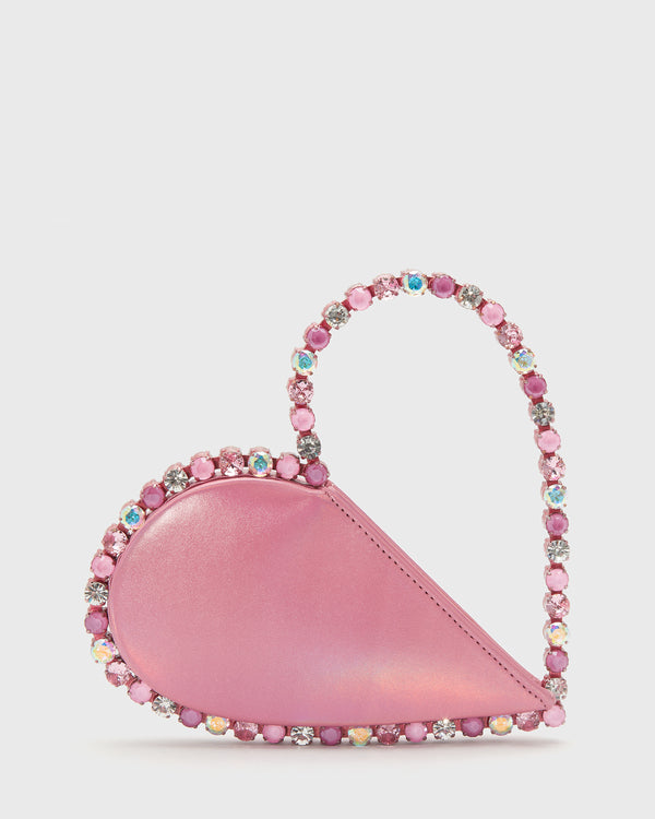 Holographic Candy Love Clutch