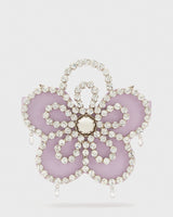 Lilac Mini Flower Clutch