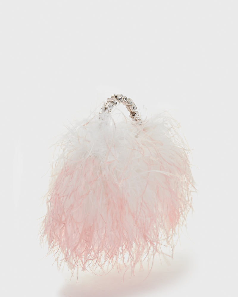 Ombre Taliya Feather Pouch