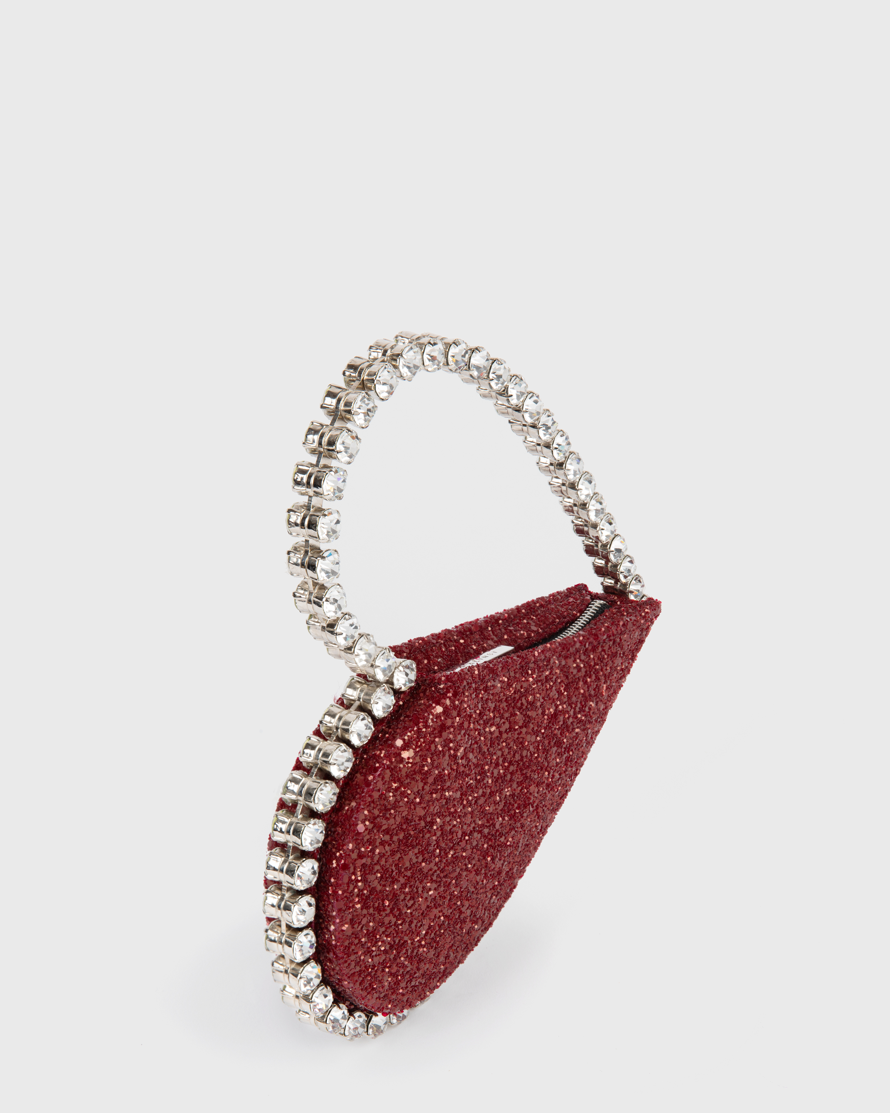 Wine Glitter Love Clutch