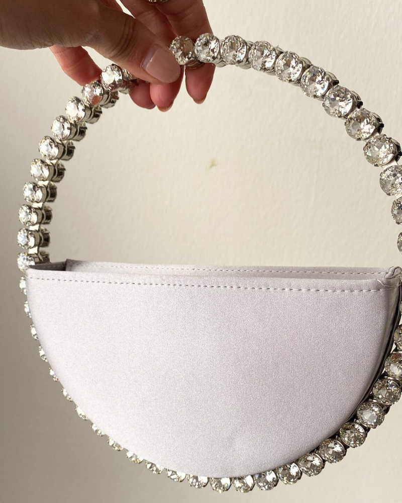 Silver Eternity Clutch