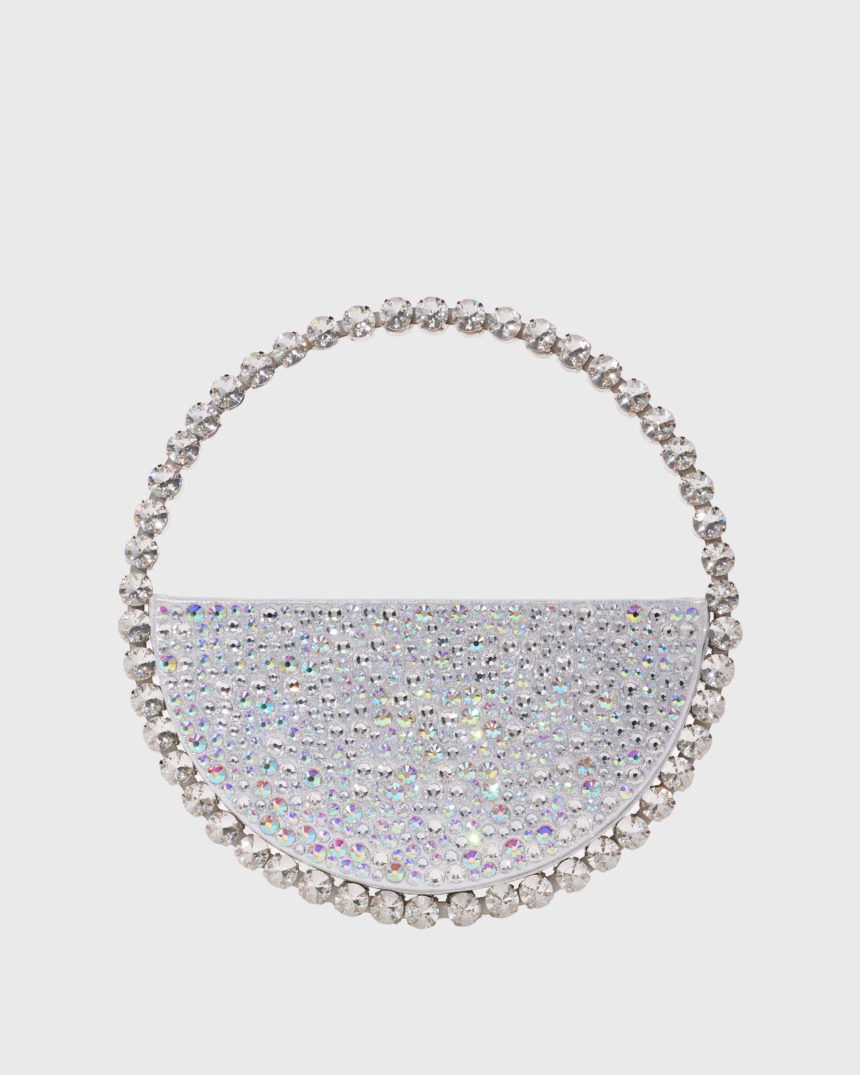 Silver Hotfix Eternity Clutch