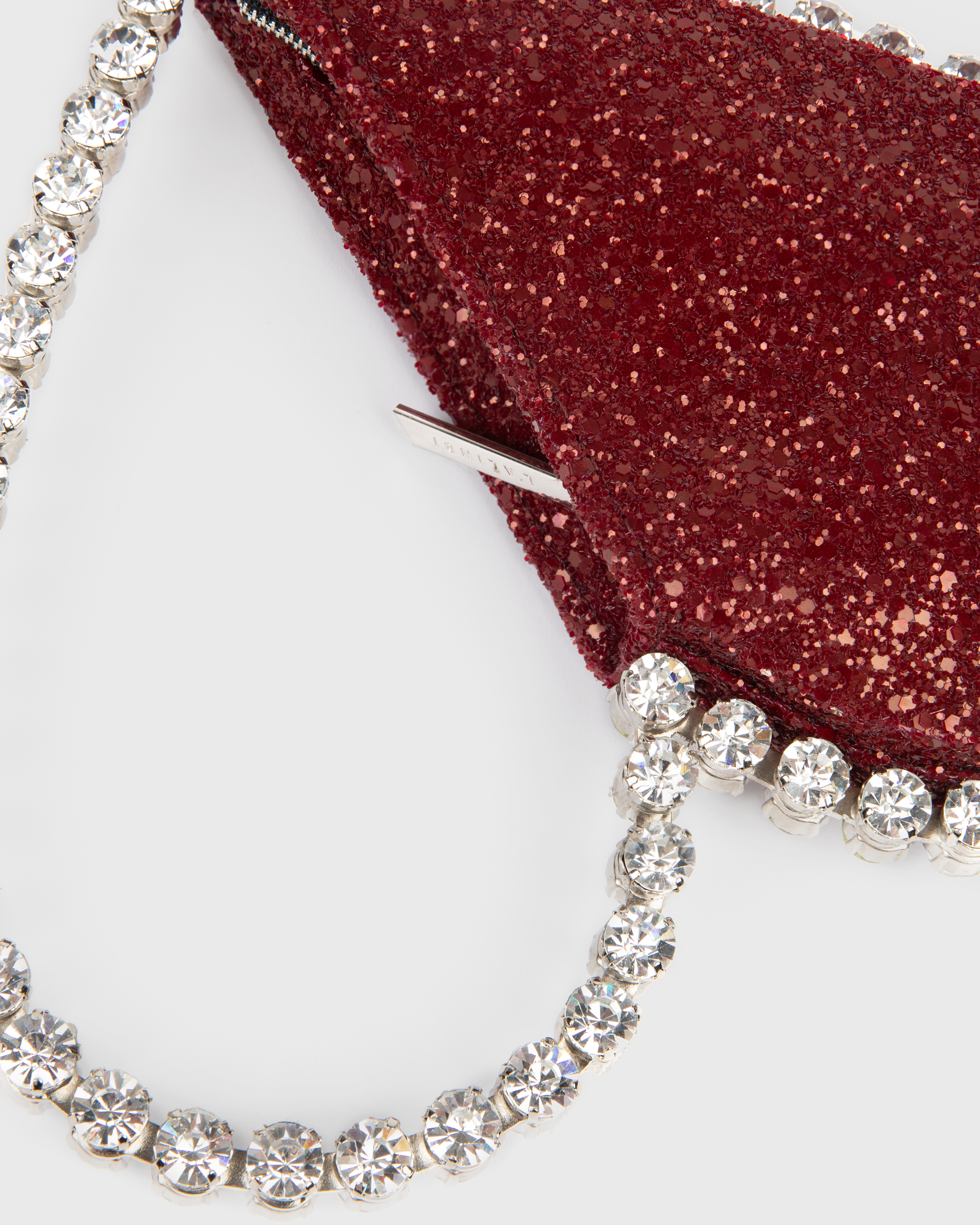 Wine Glitter Love Clutch