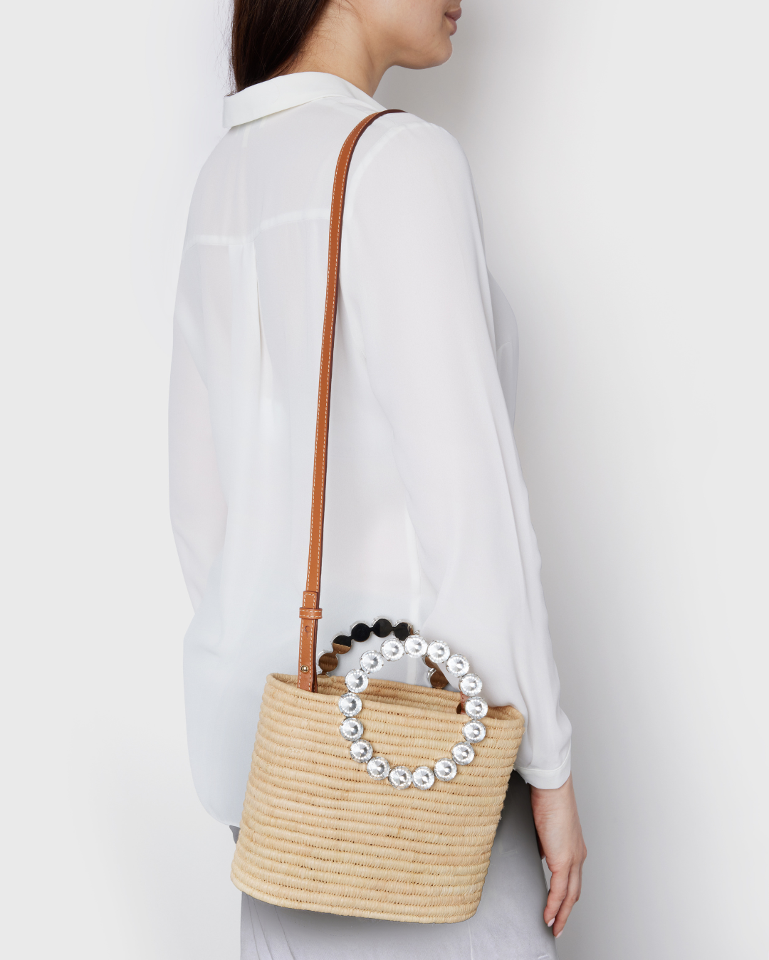 Beige Small Eternity Basket