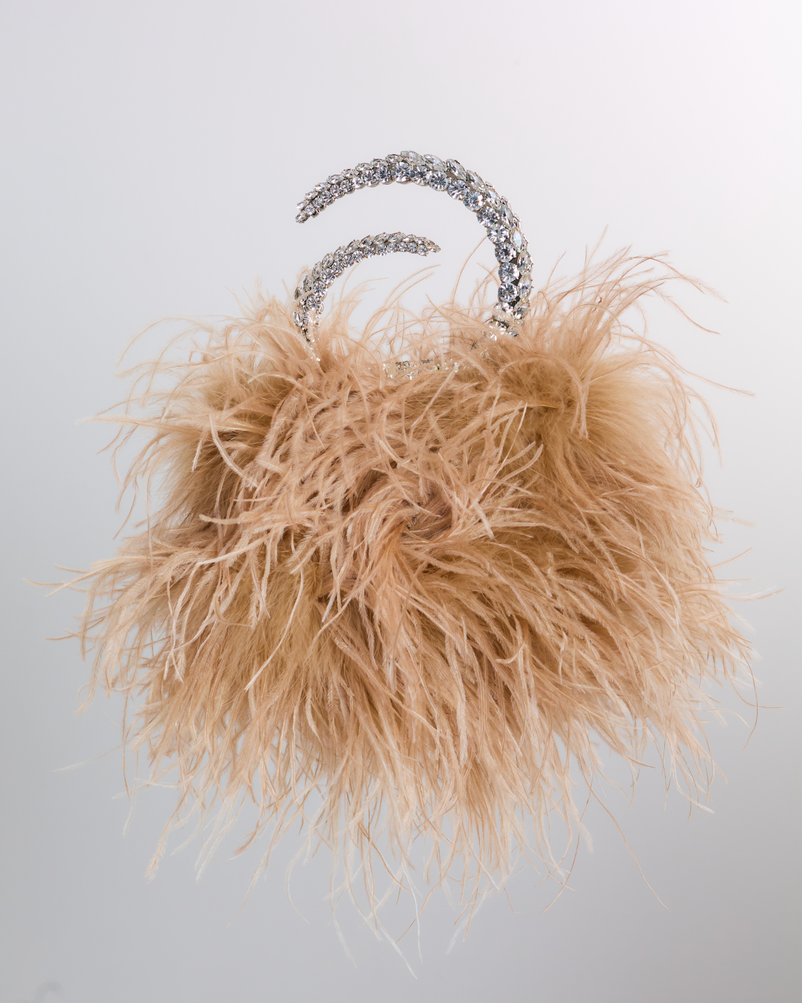 Nude Karma Feather Pouch