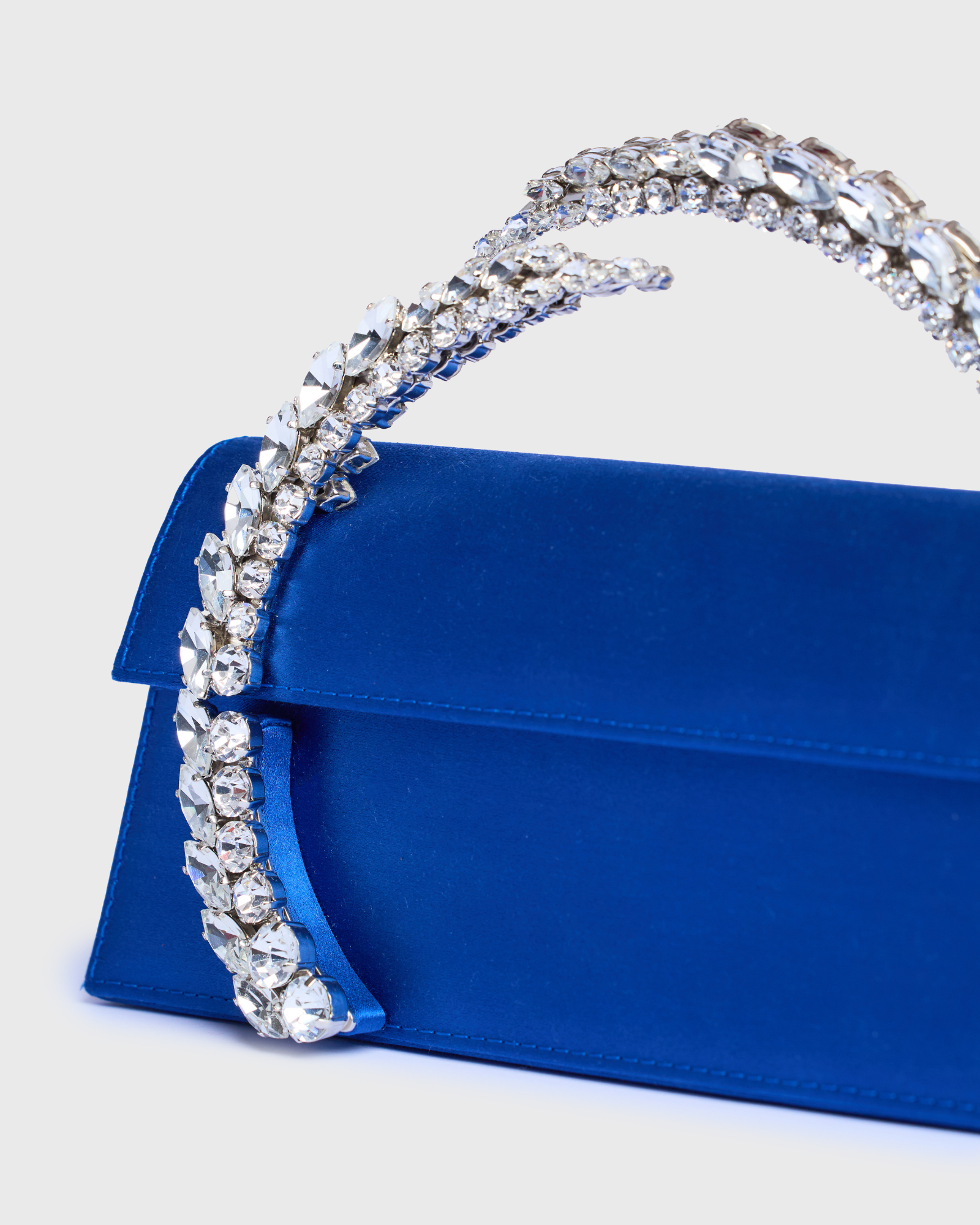 Electric Blue Karma Clutch