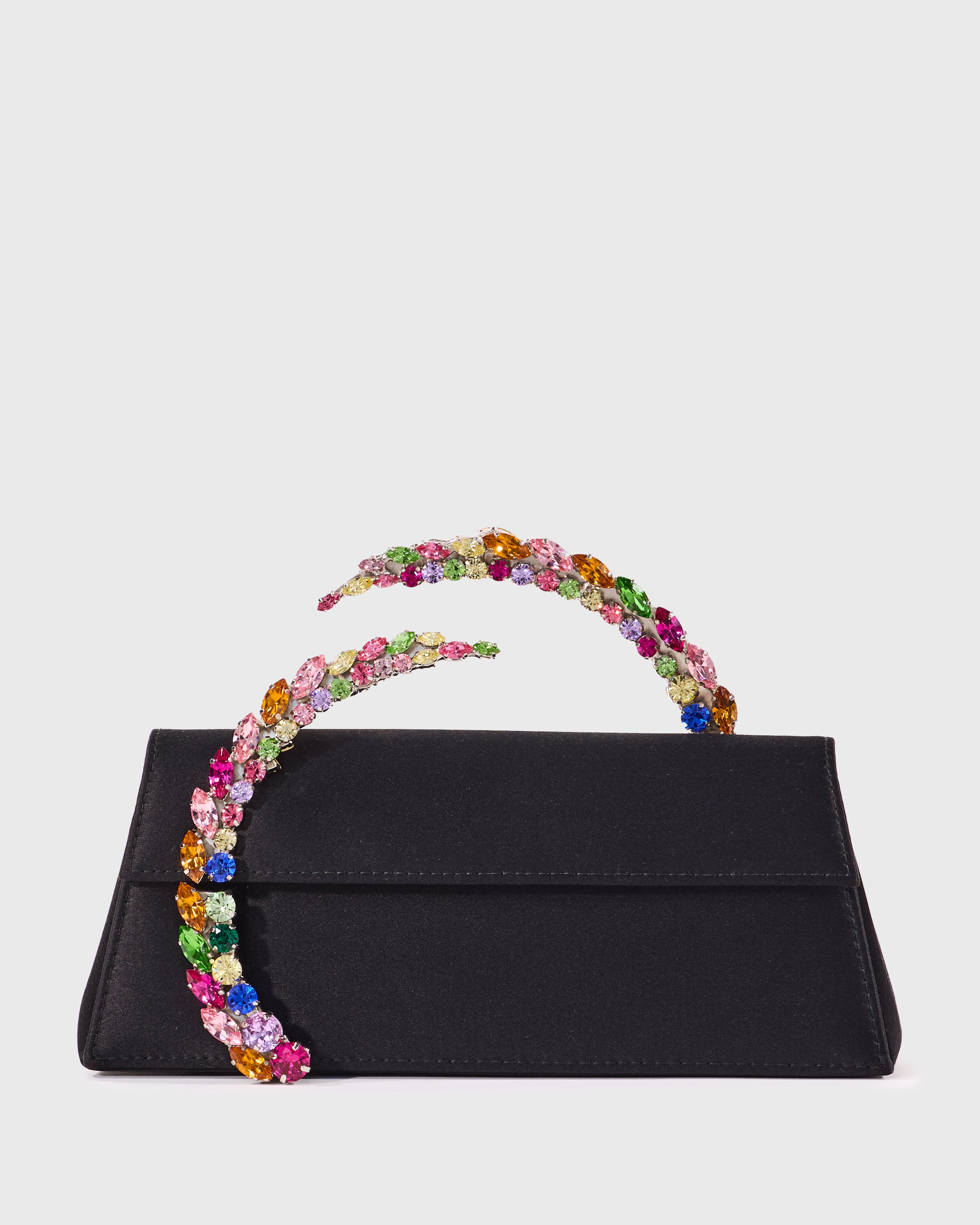 Rainbow Black Karma Clutch