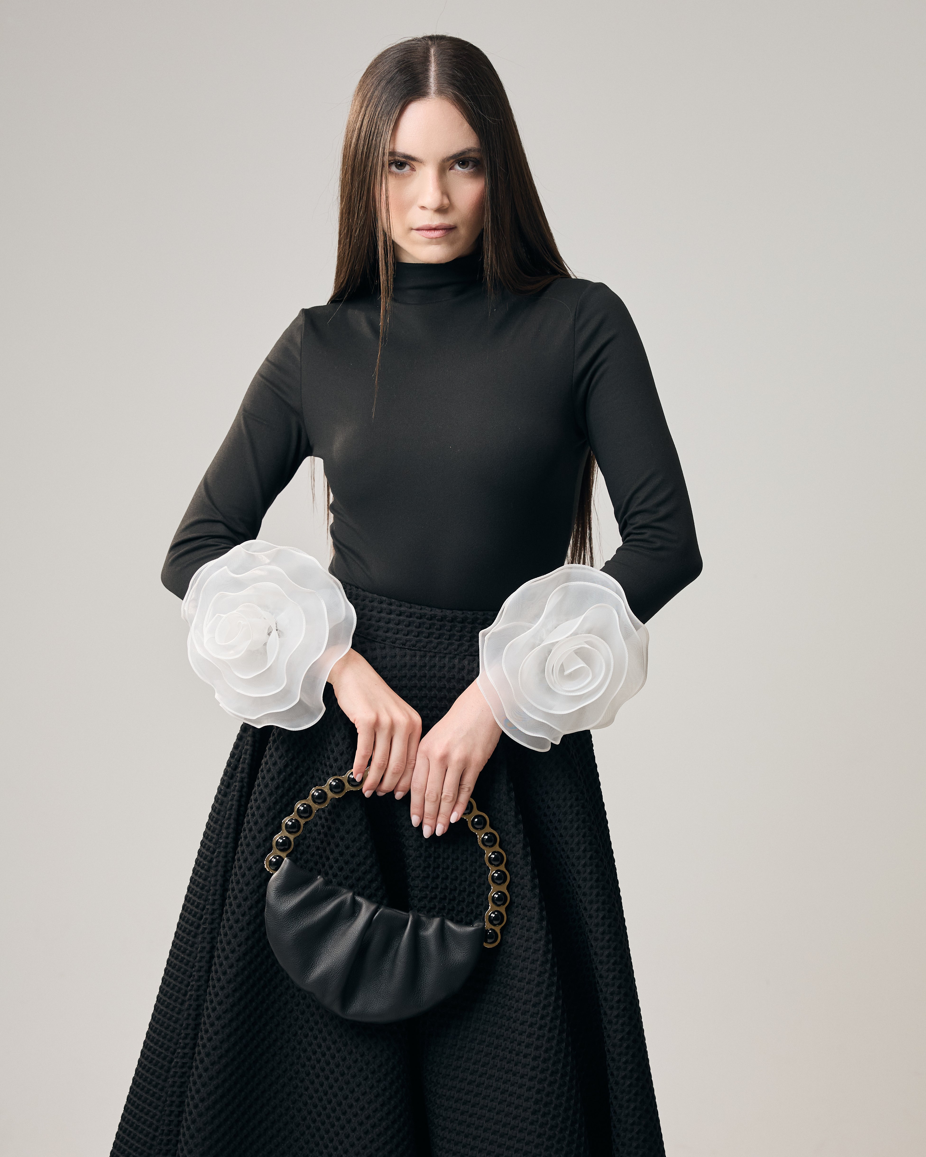 Black Atom Moon Pouch