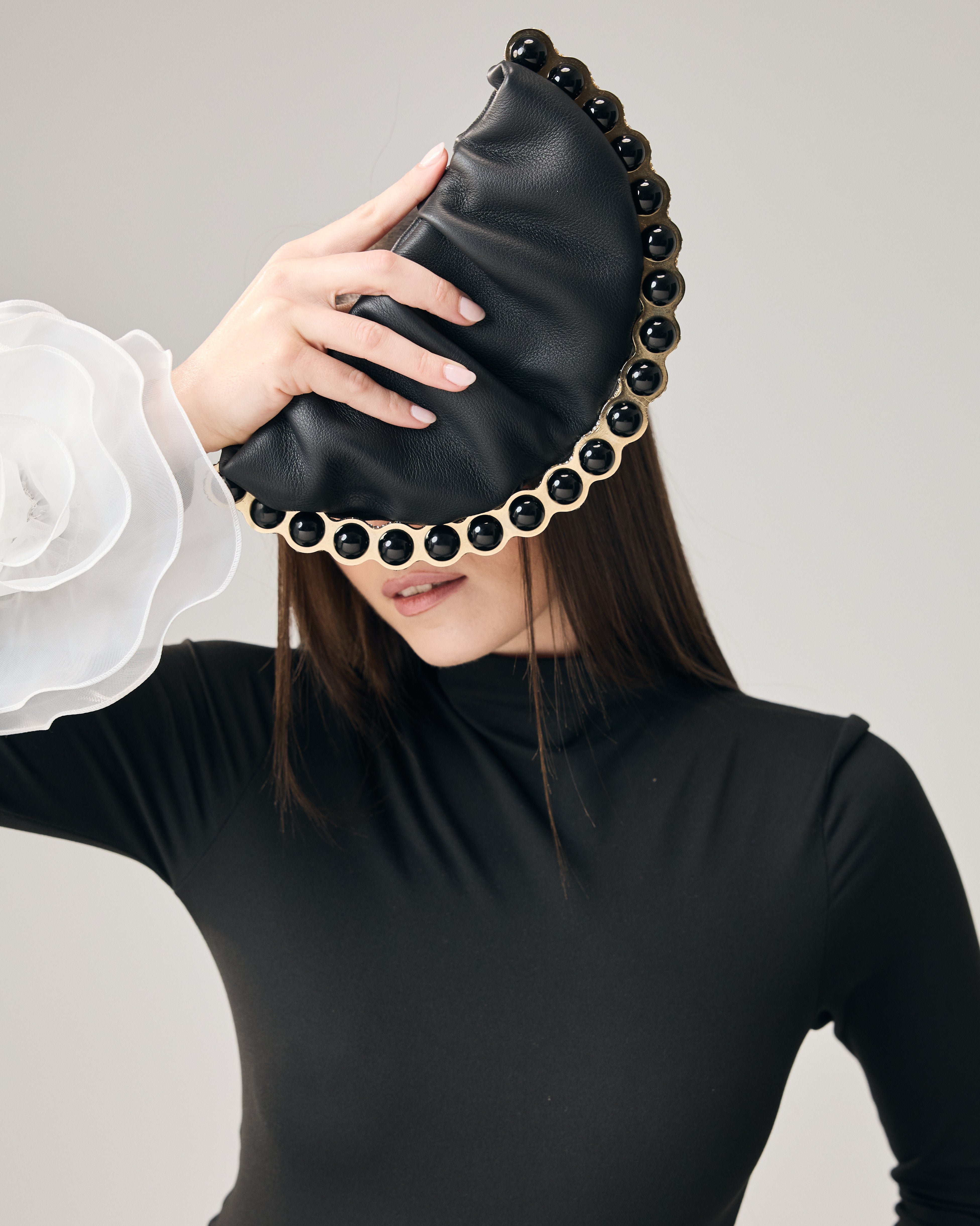 Black Atom Moon Pouch