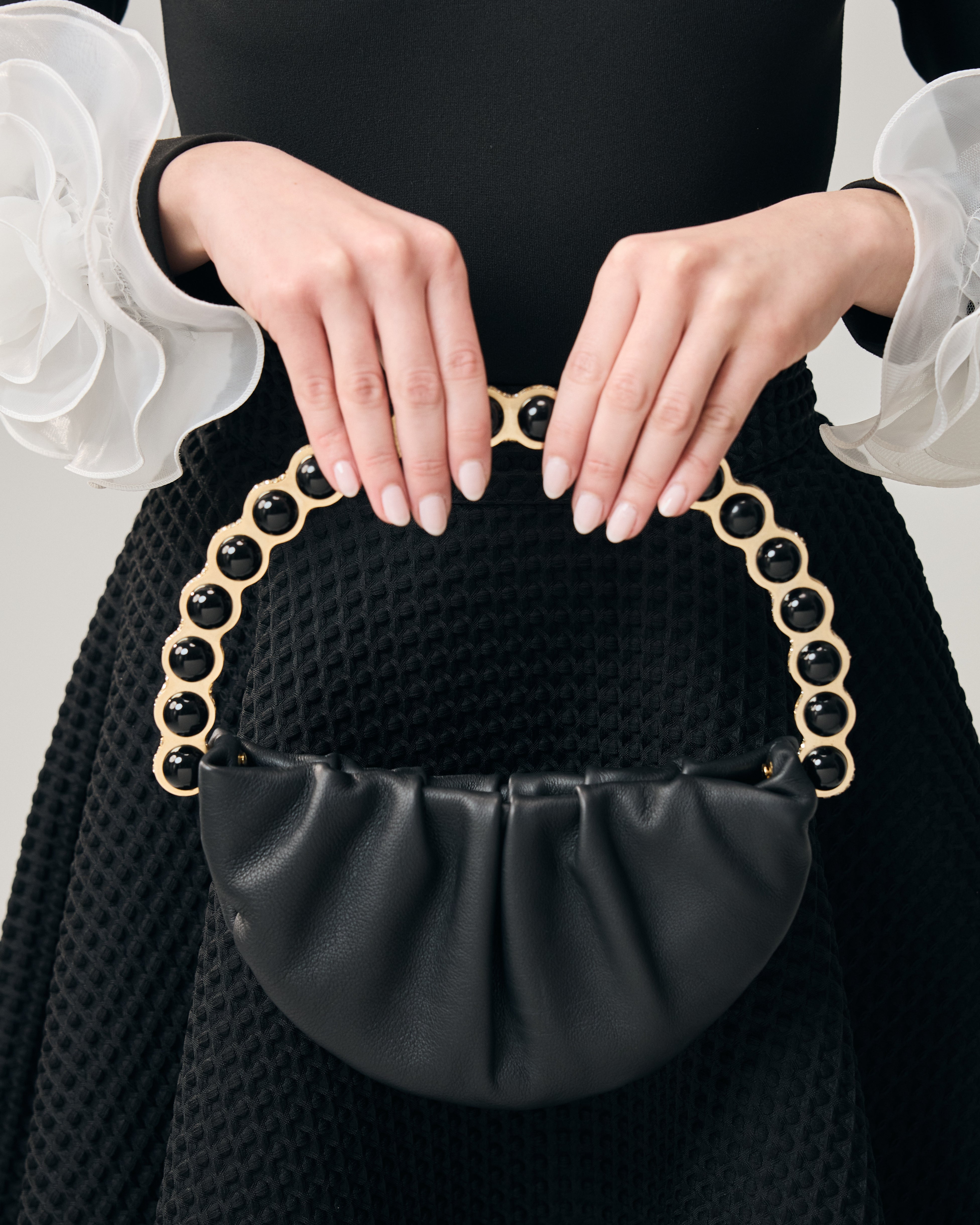 Black Atom Moon Pouch