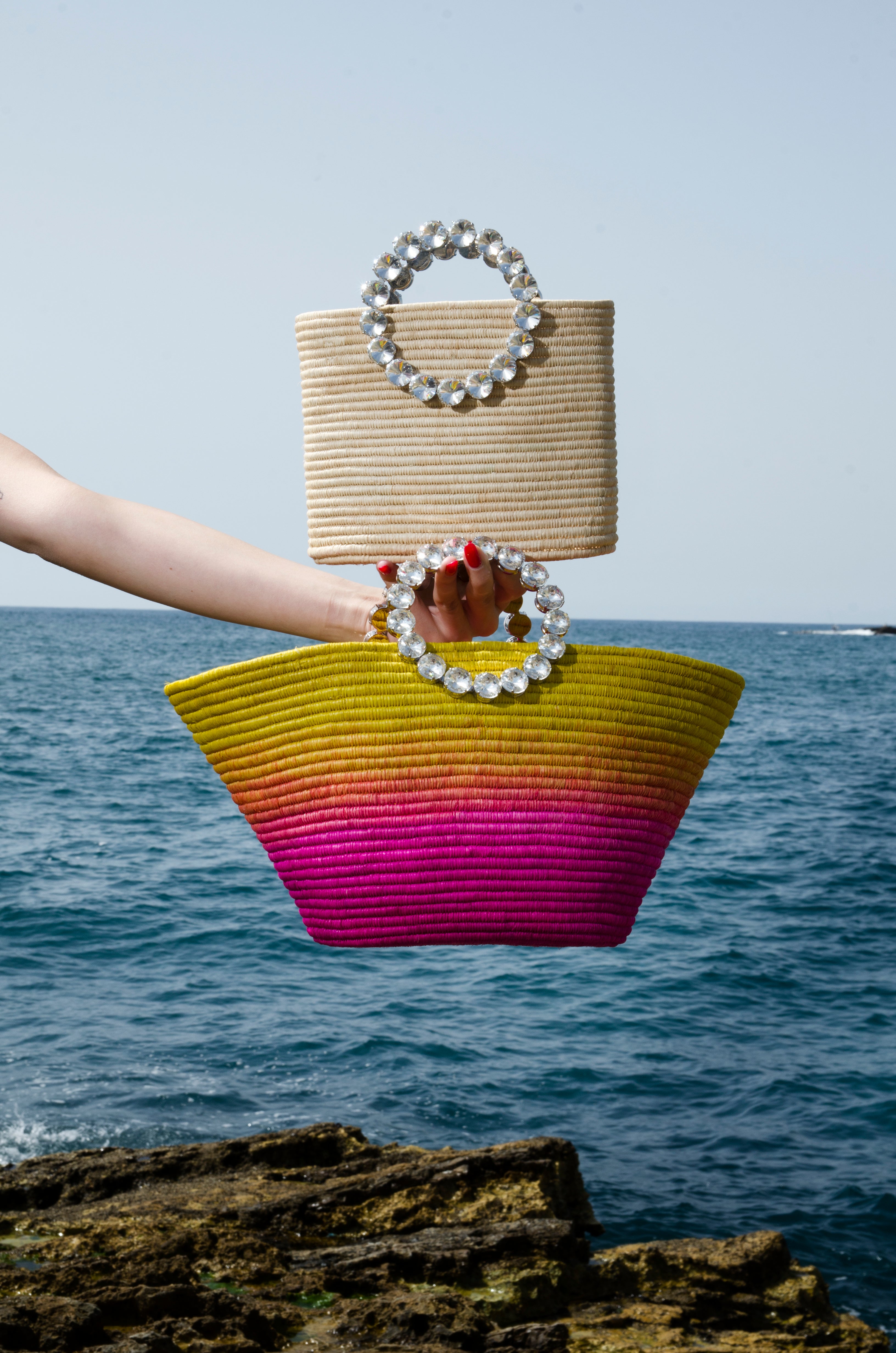 Sunset Eternity Basket