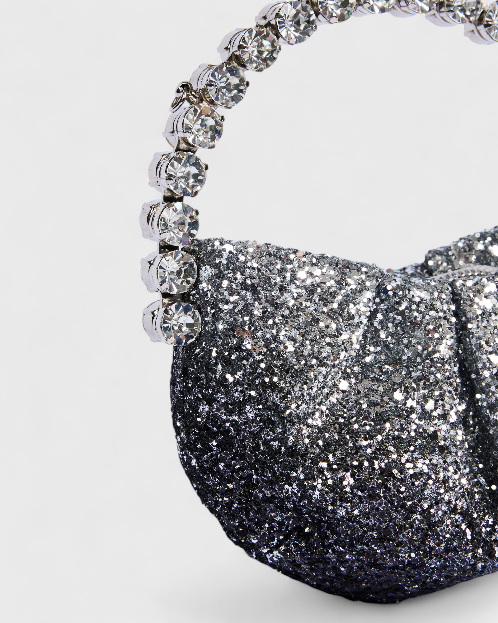 Black Ombre Micro Eternity Clutch