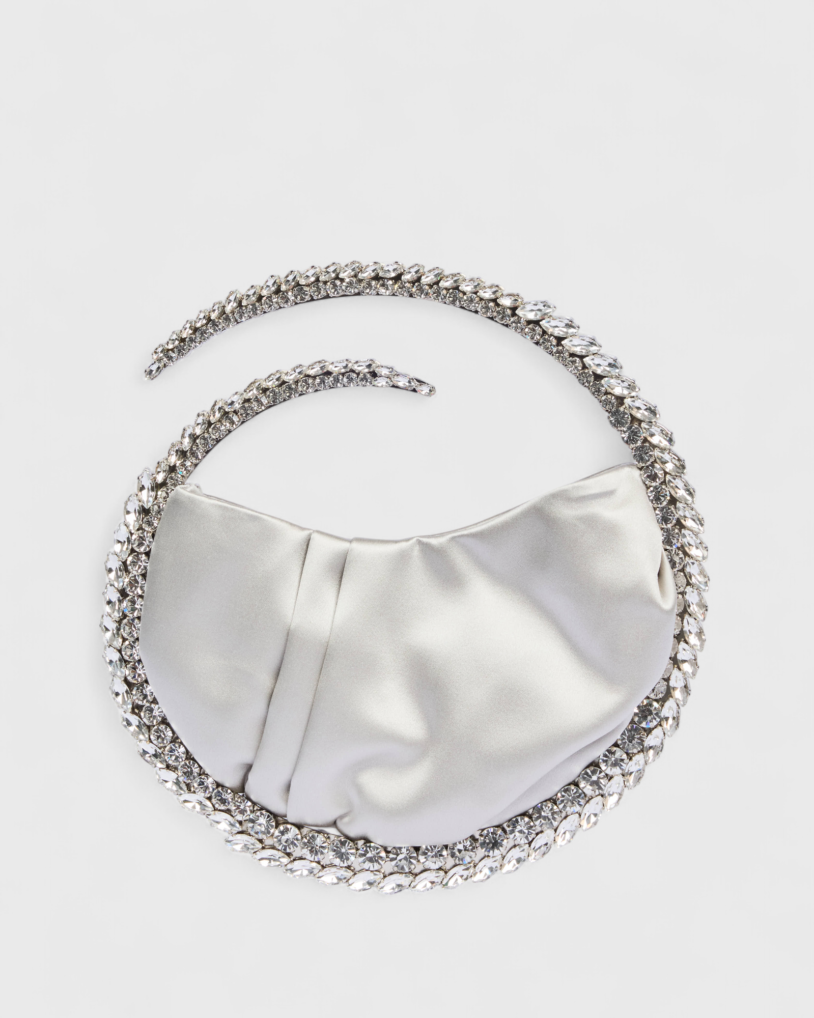 Silver Karma Eternity Clutch