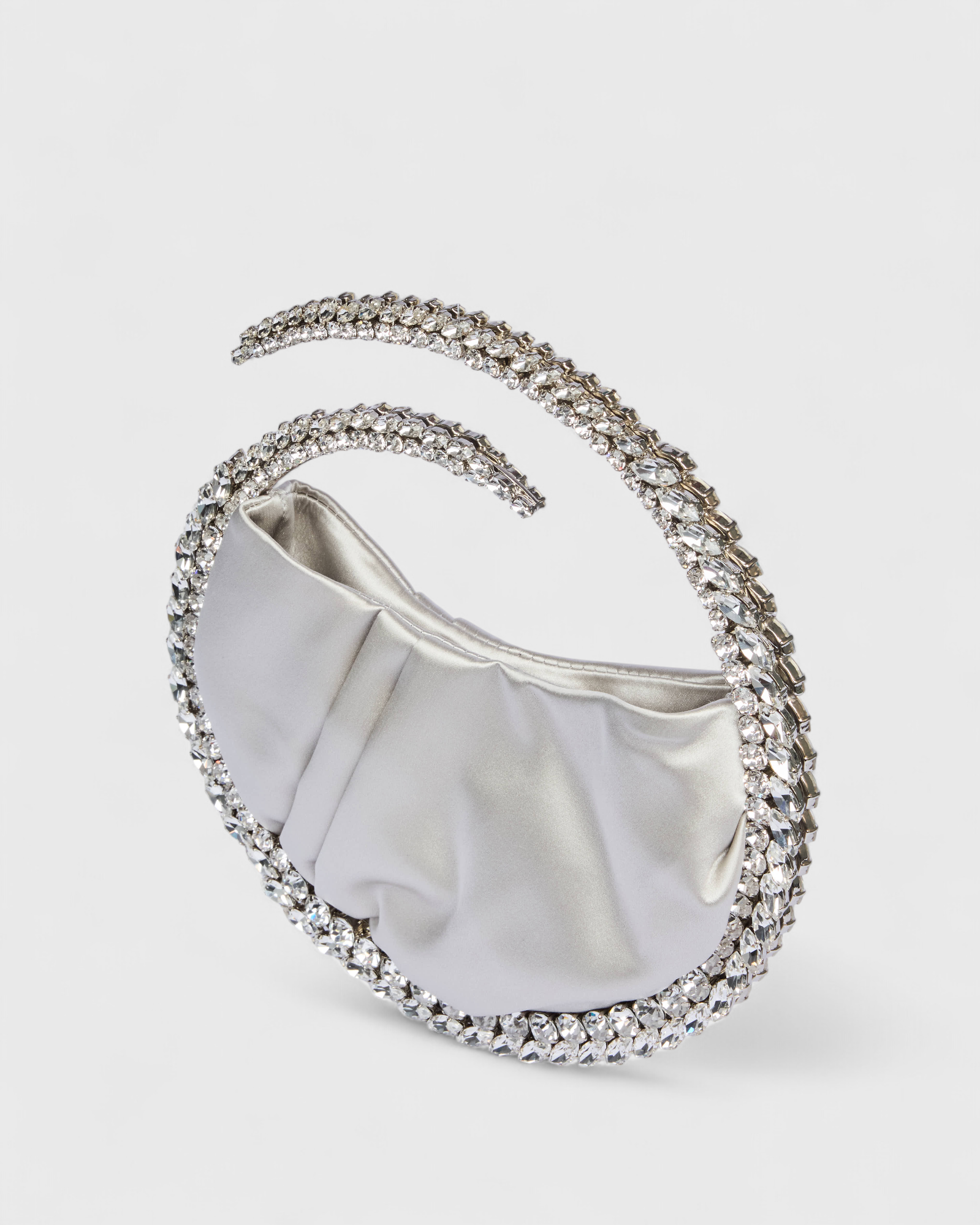 Silver Karma Eternity Clutch