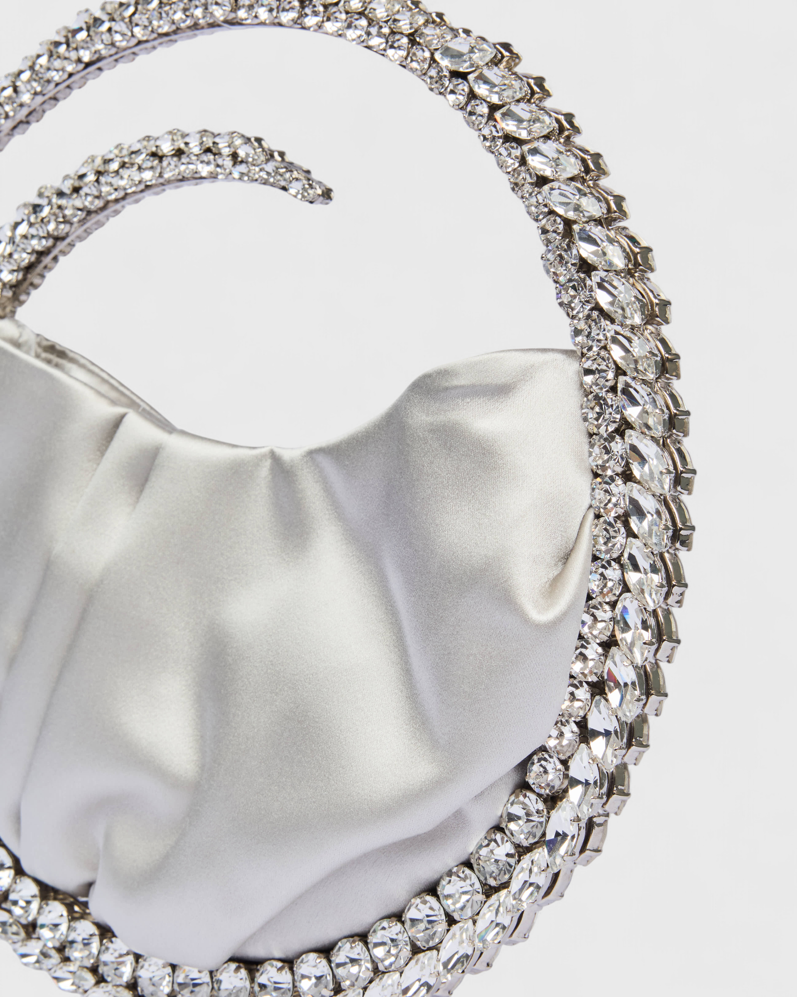 Silver Karma Eternity Clutch