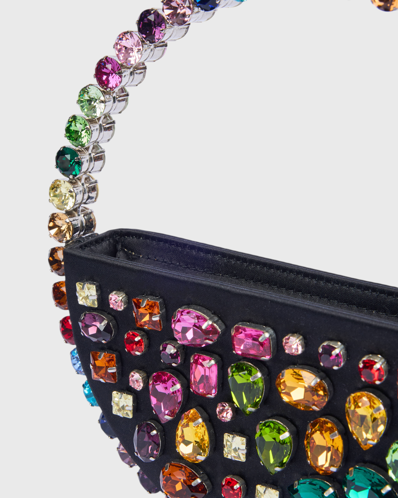 Rainbow Stones Eternity Clutch