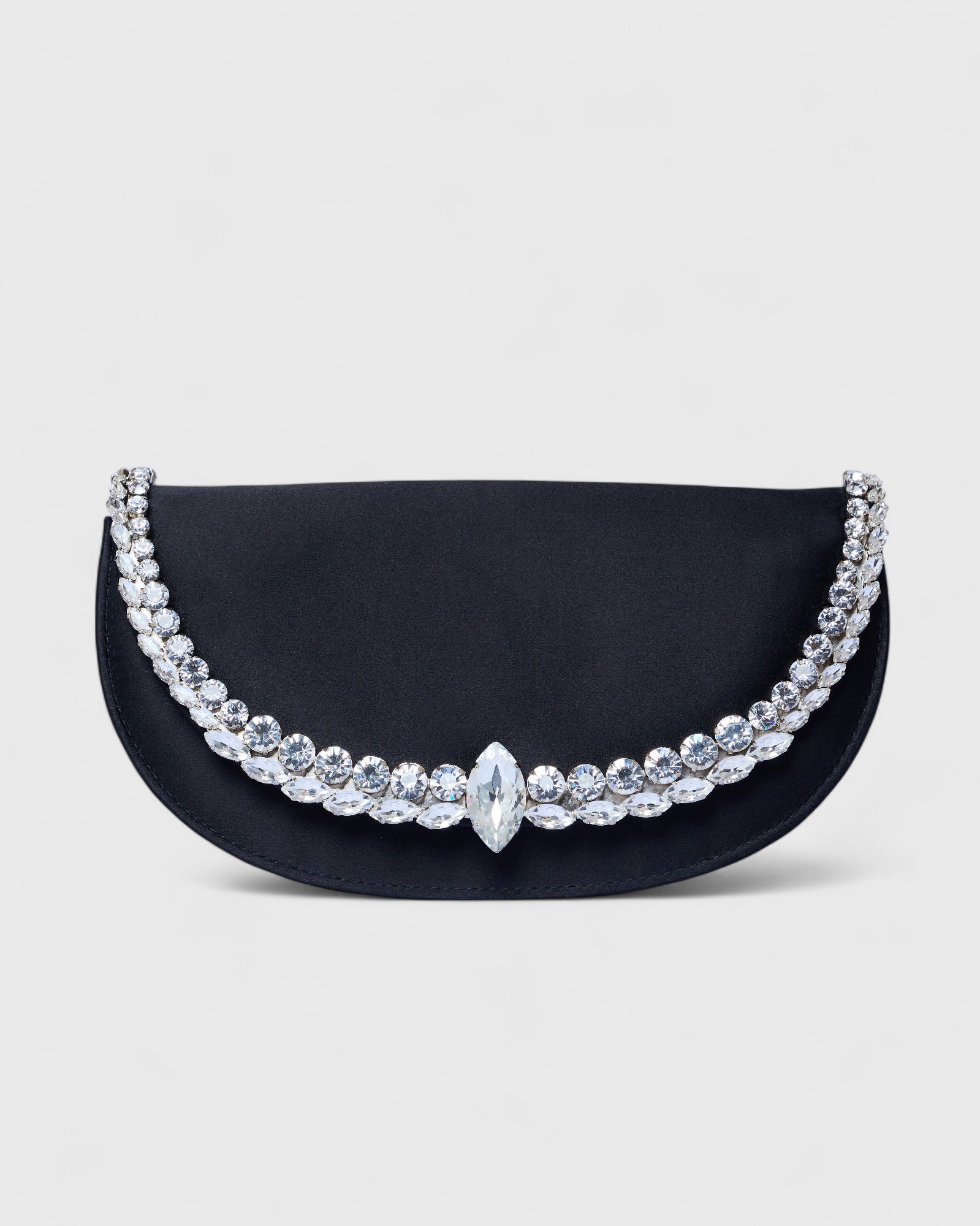 Black Riviera Clutch