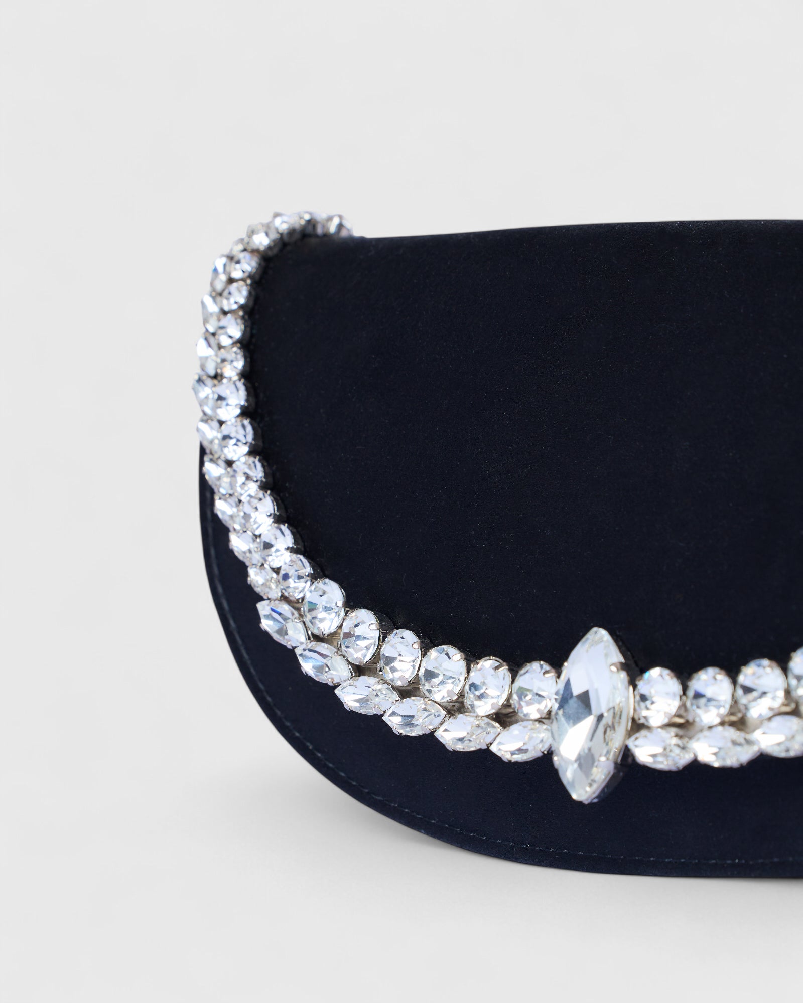 Black Riviera Clutch